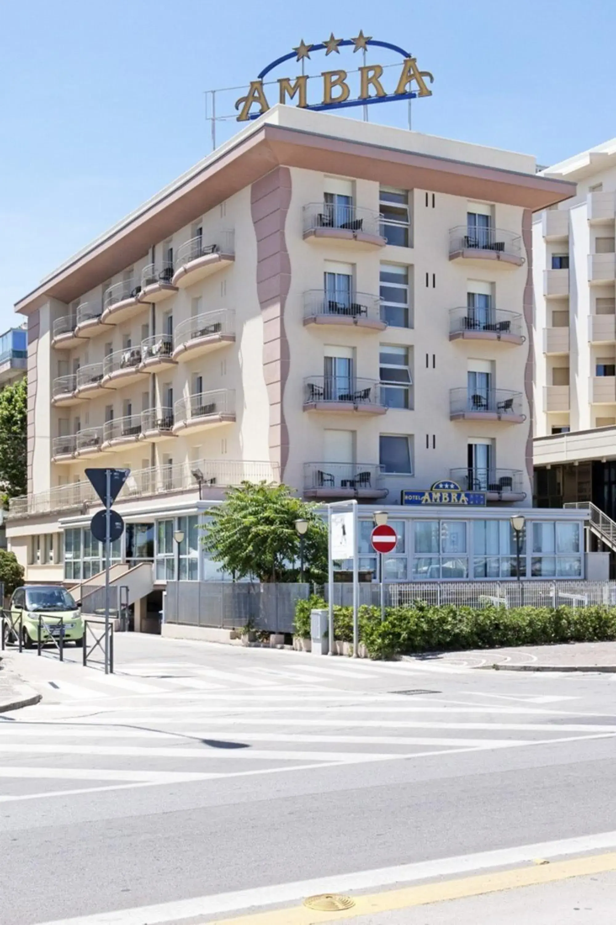 Property building in Hotel Ambra Property building in Hotel Ambra