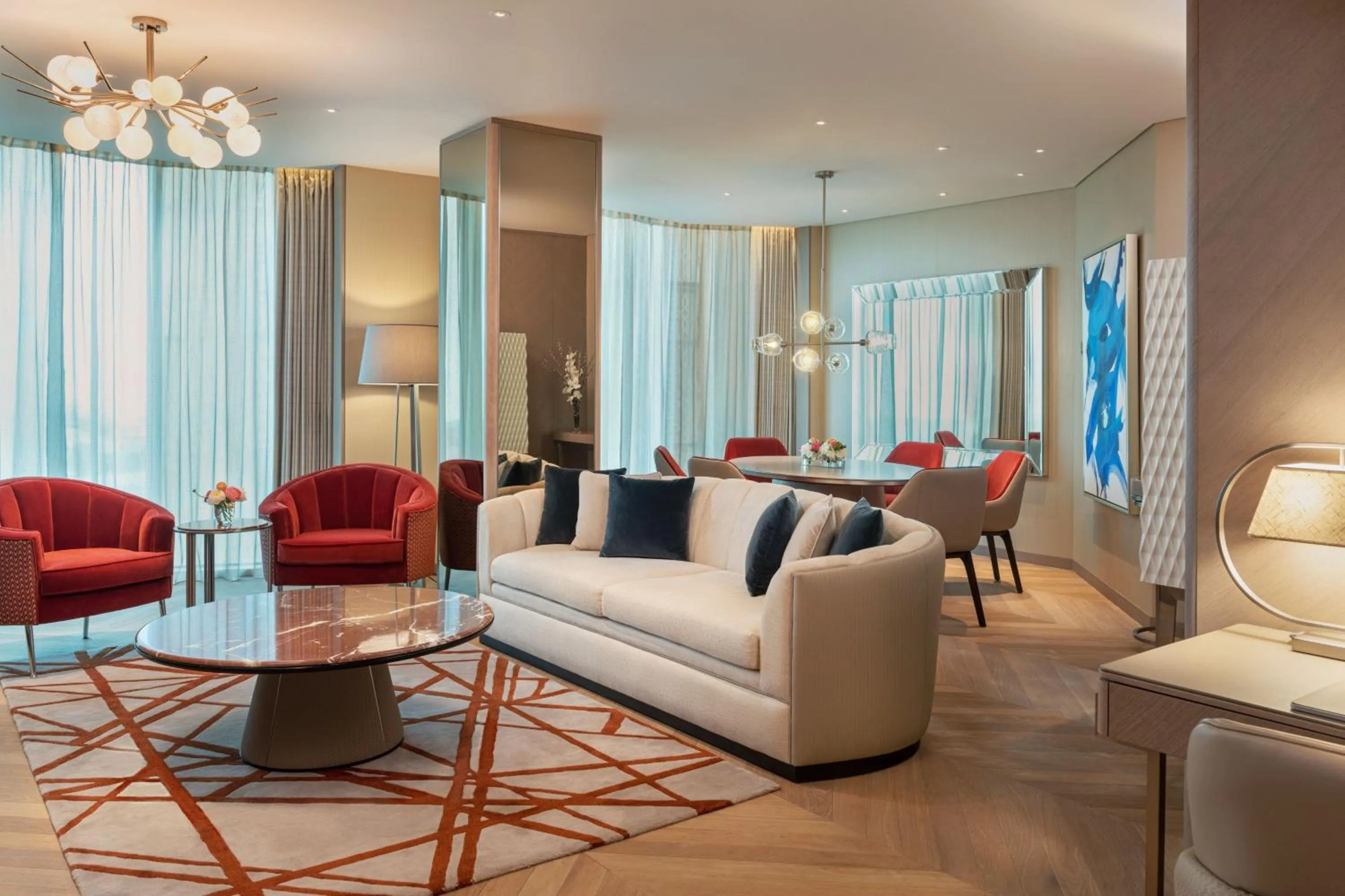 Living room in The St. Regis Kuwait