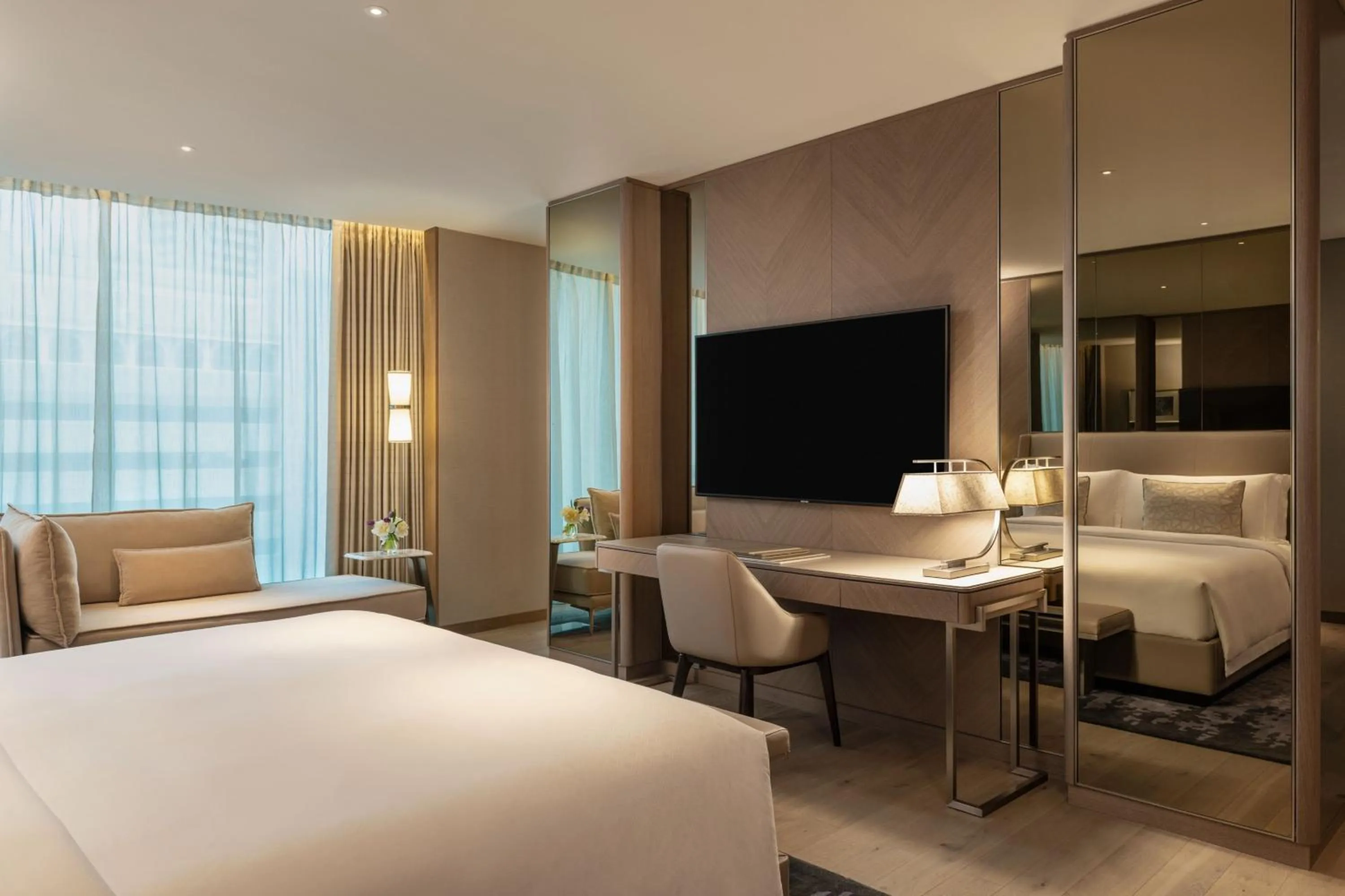 Bedroom, Bed in The St. Regis Kuwait