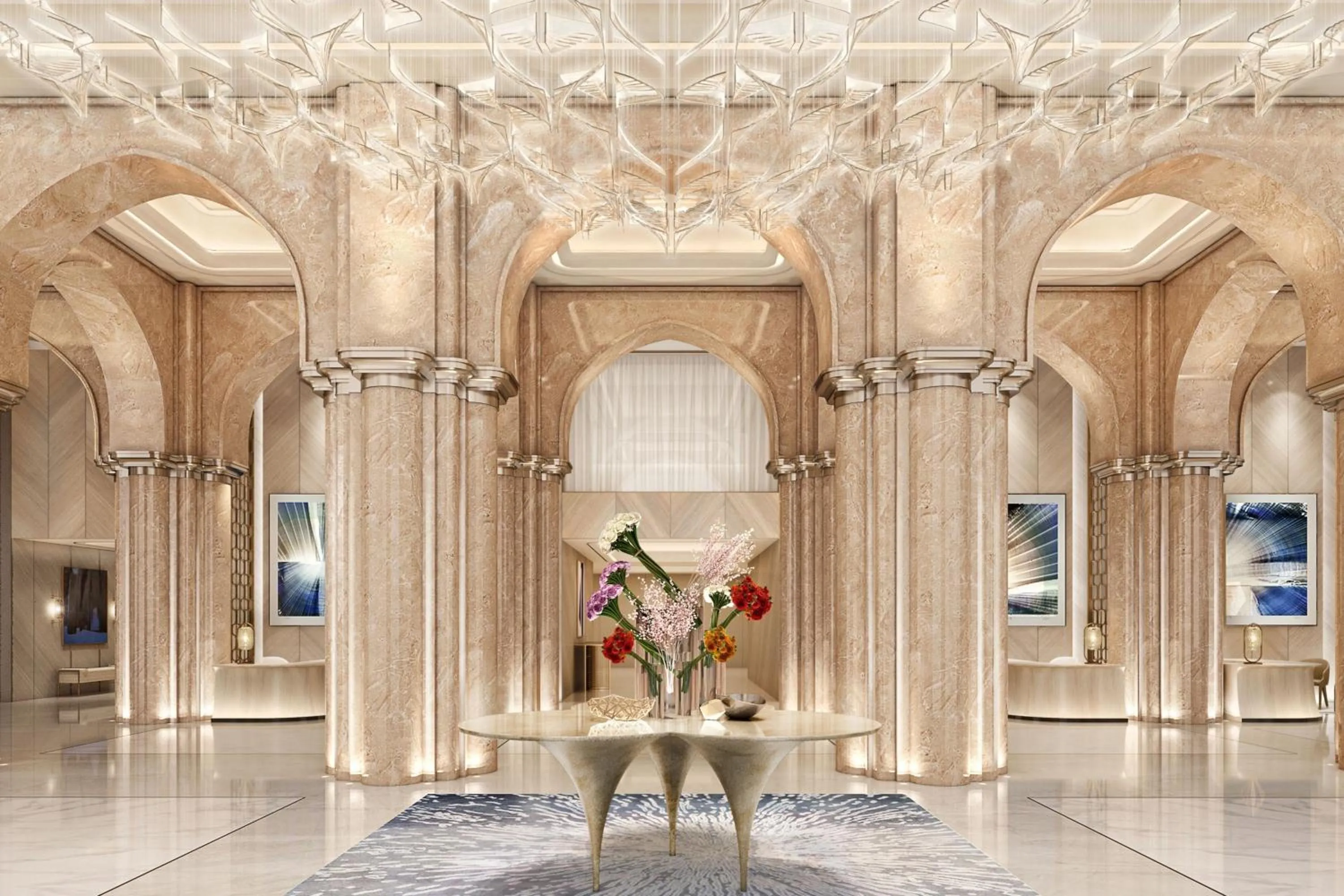 Lobby or reception in The St. Regis Kuwait