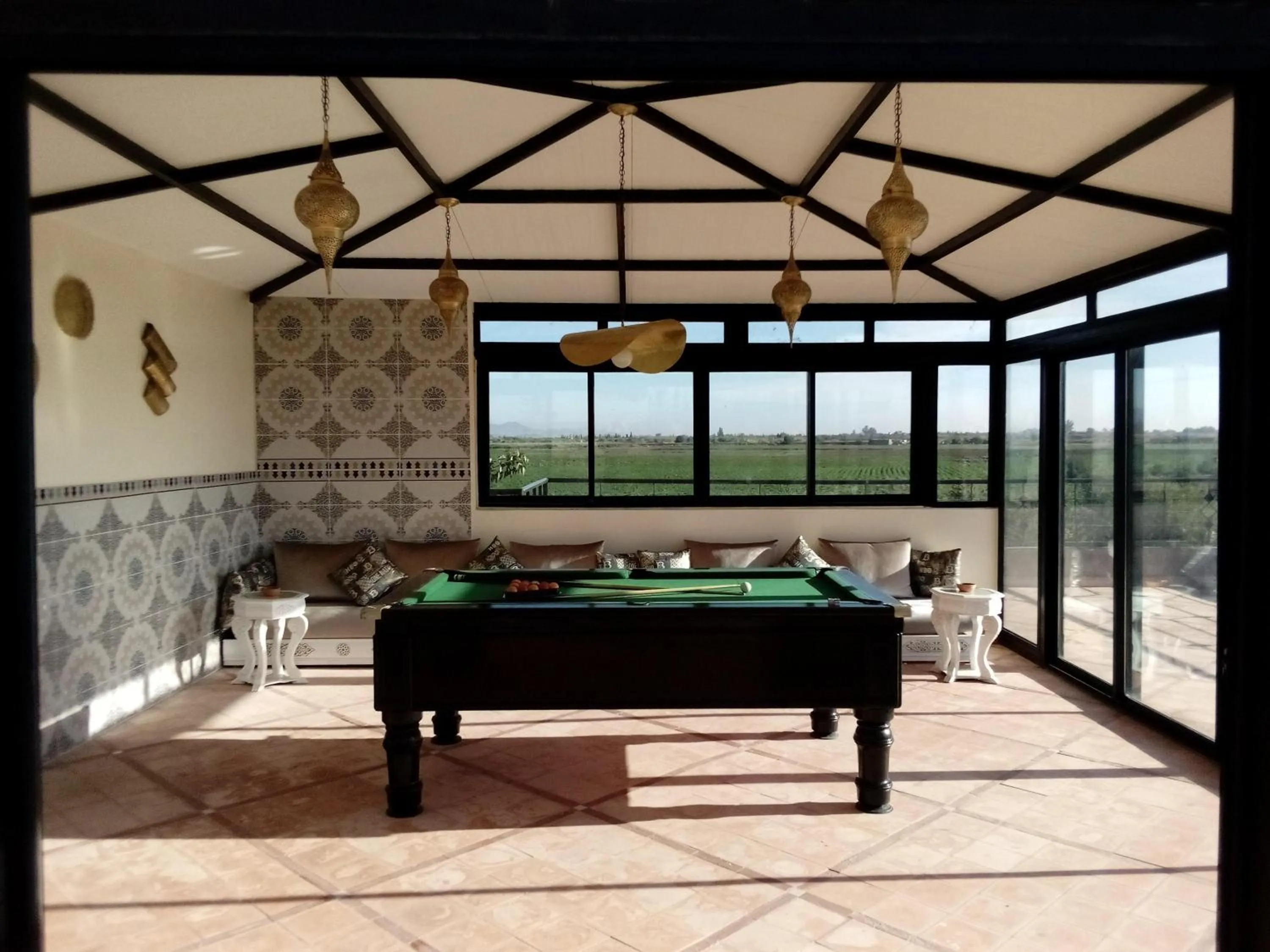 Billiard in Le petit Château des Anges