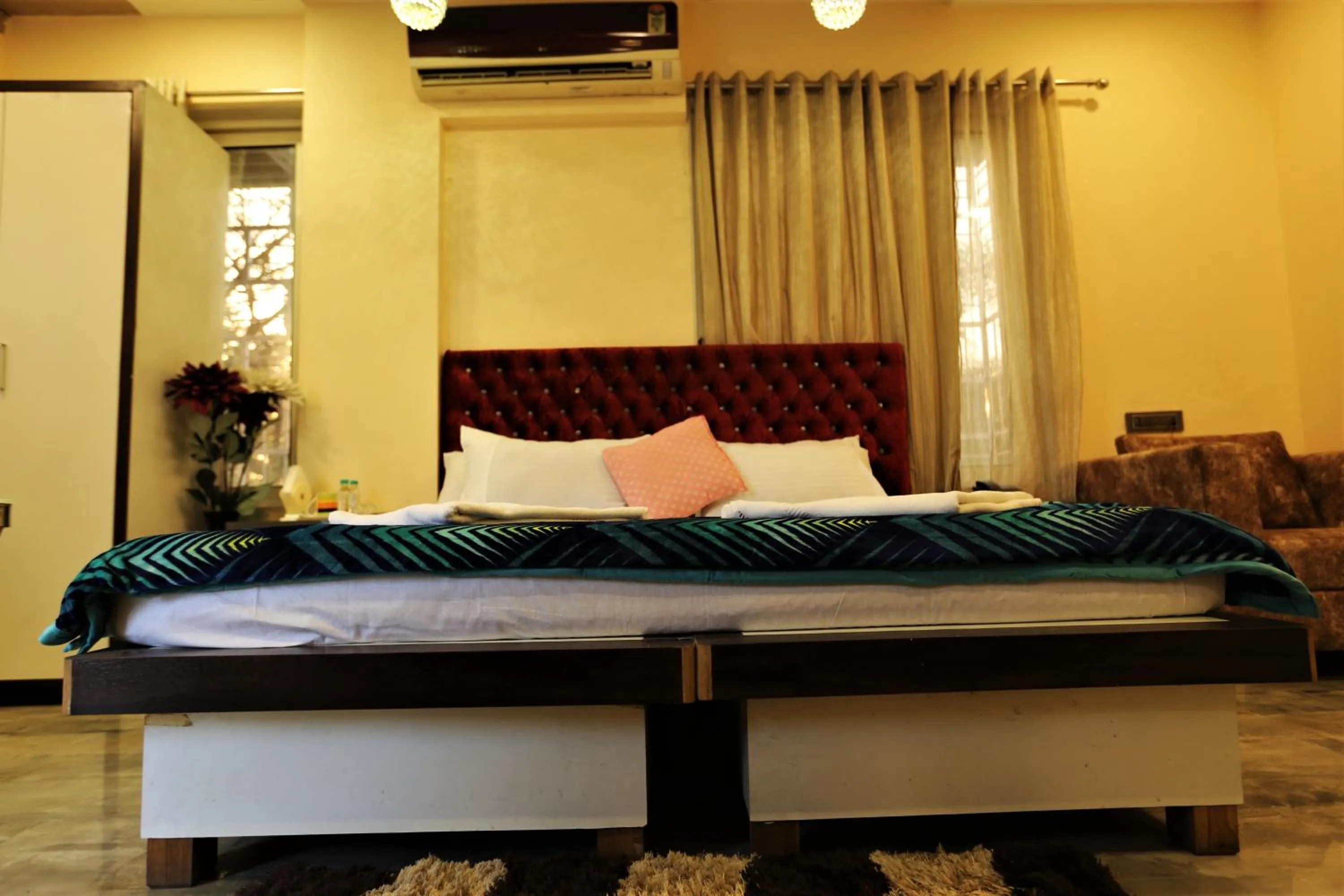 Bed in Villa Residency