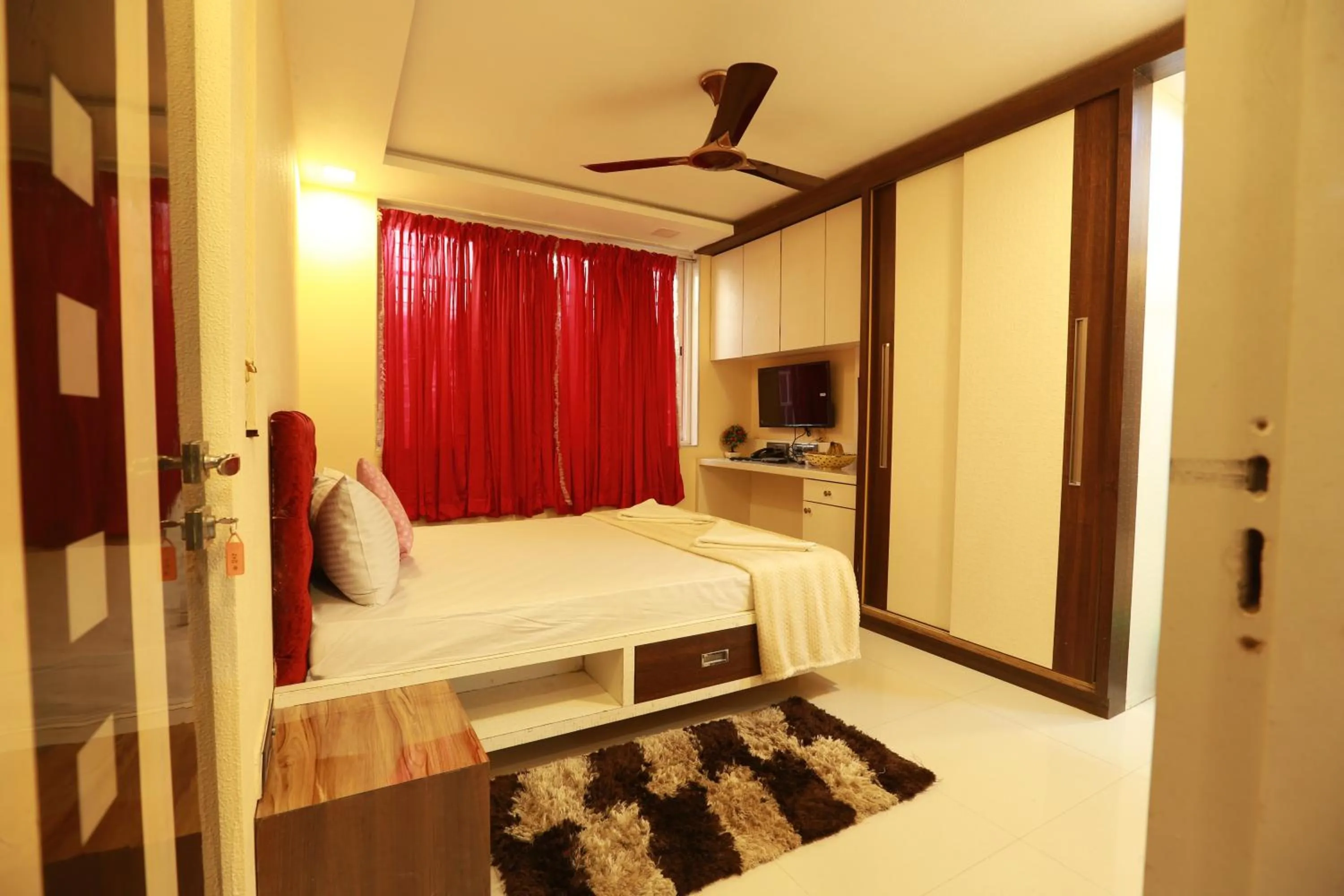 Bed in Villa Residency