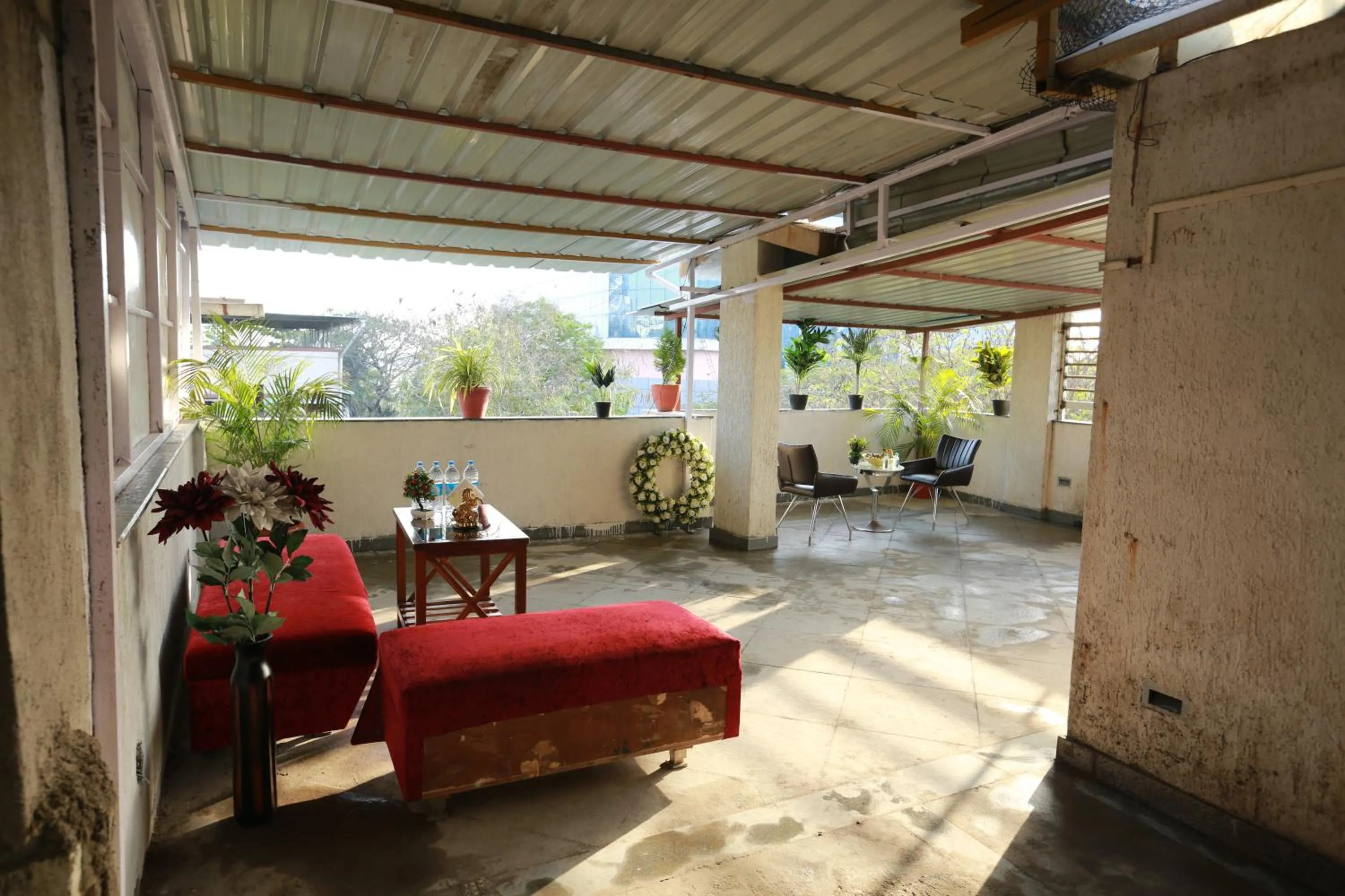 Patio in Villa Residency