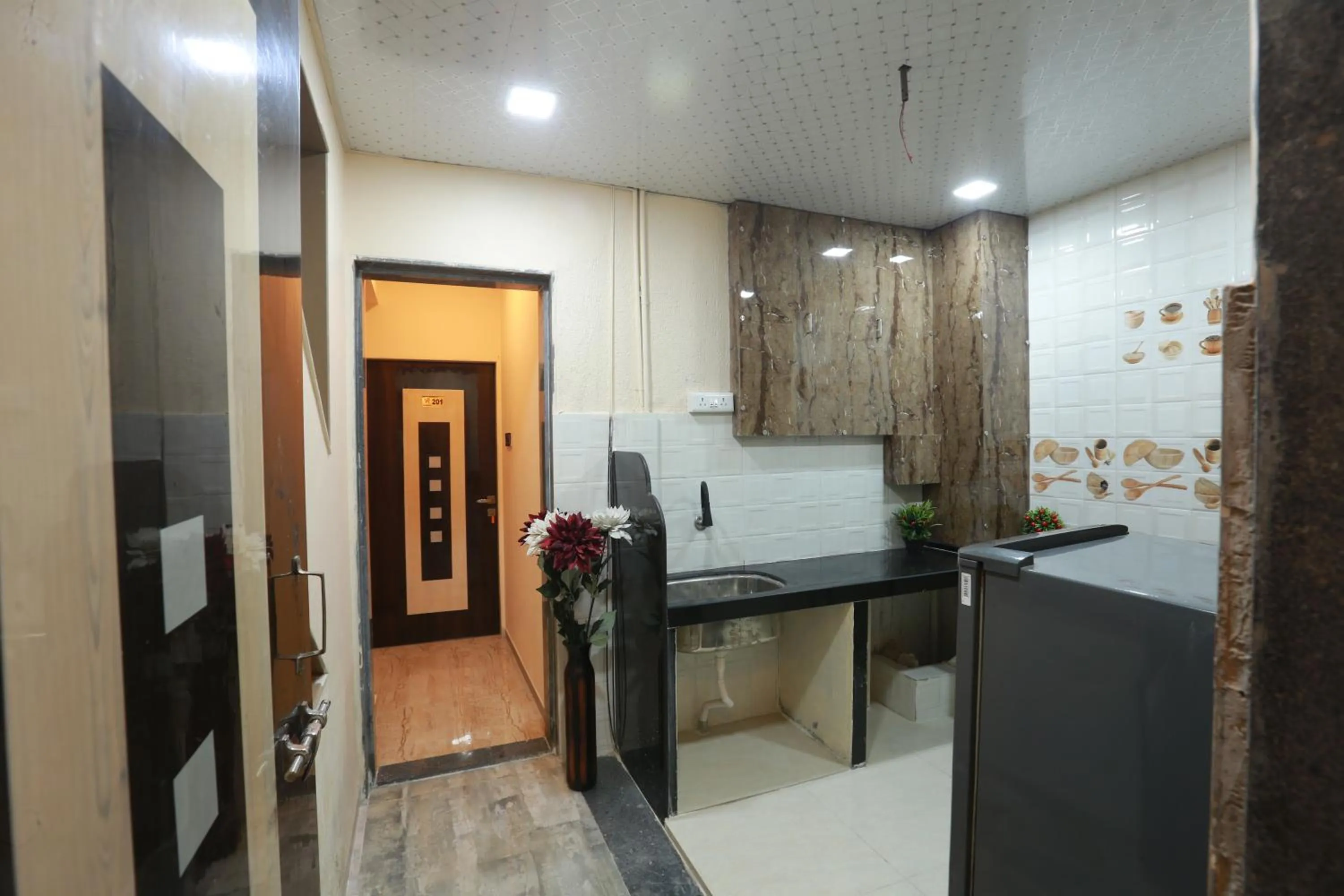 Kitchen or kitchenette in Villa Residency