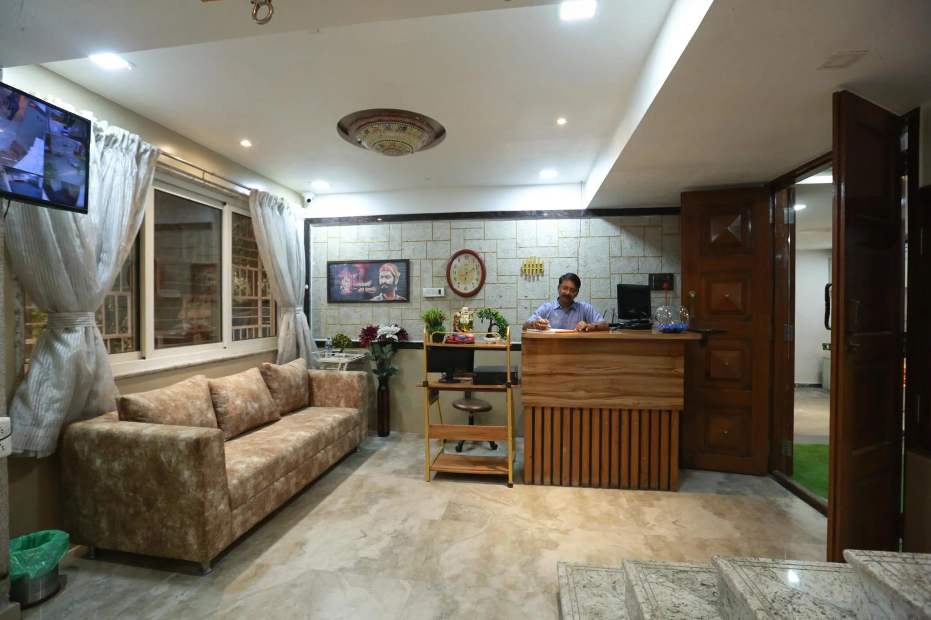 Lobby or reception in Villa Residency