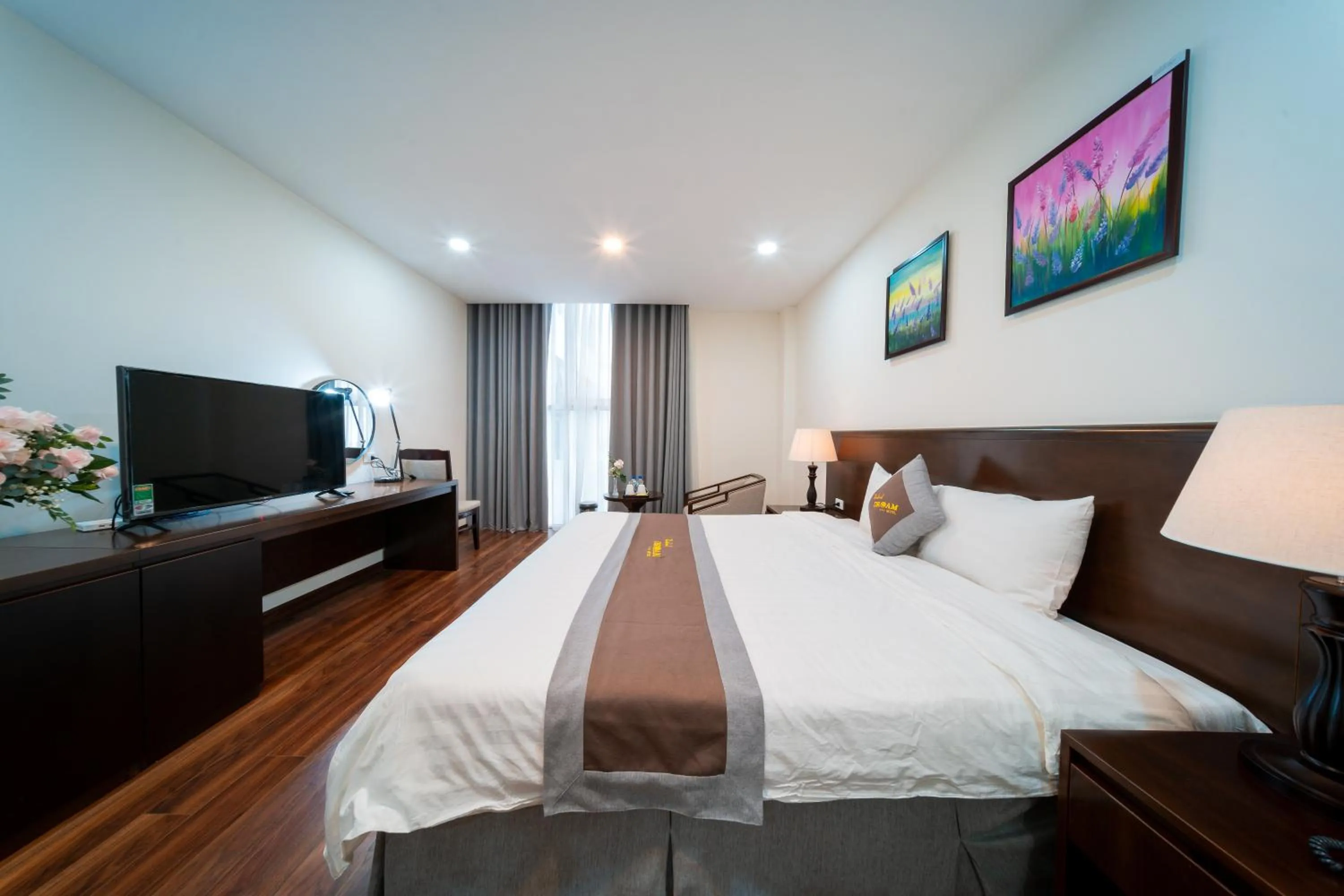 Bed in Khách sạn Thái Bình Dream