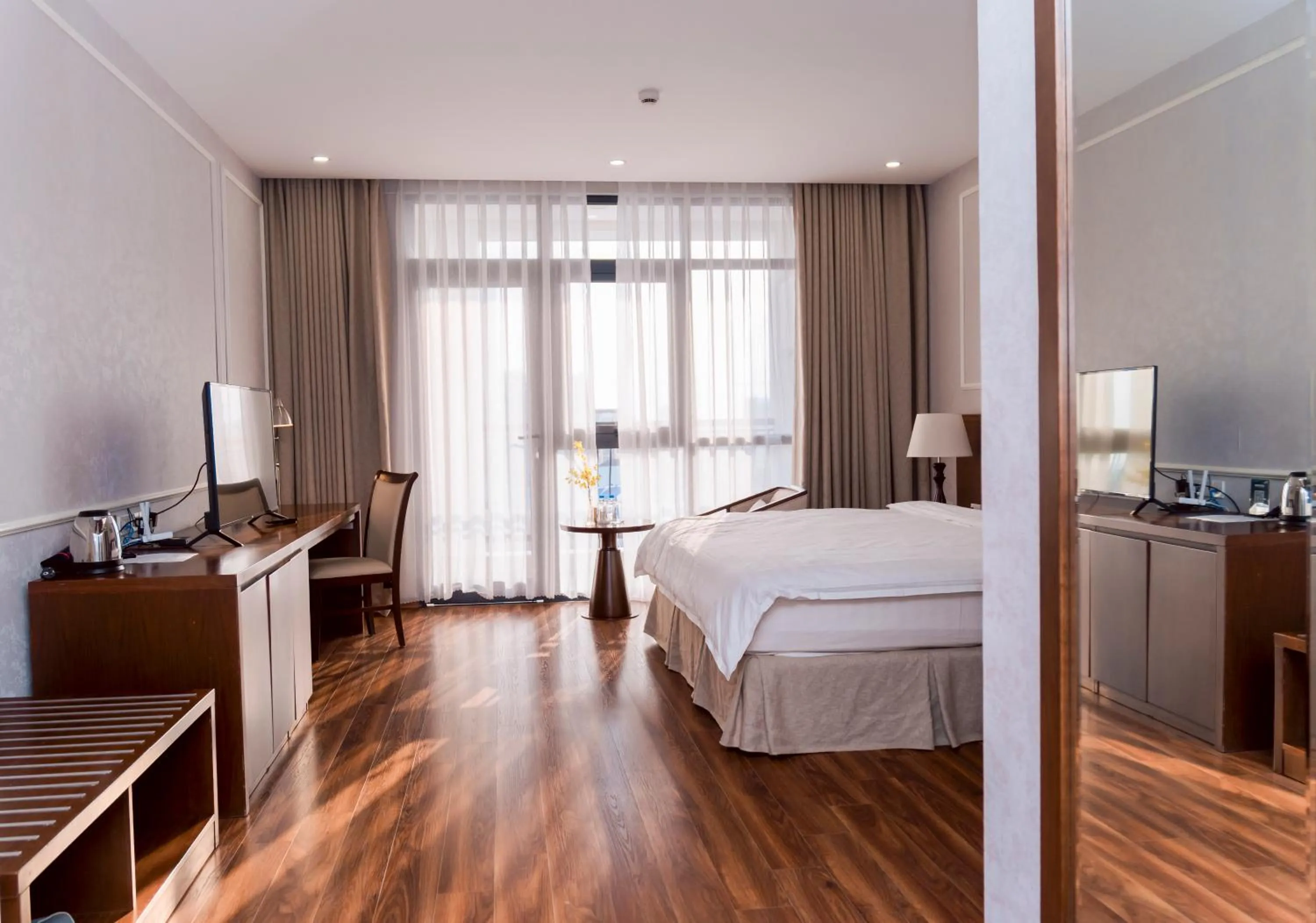 Bed in Khách sạn Thái Bình Dream