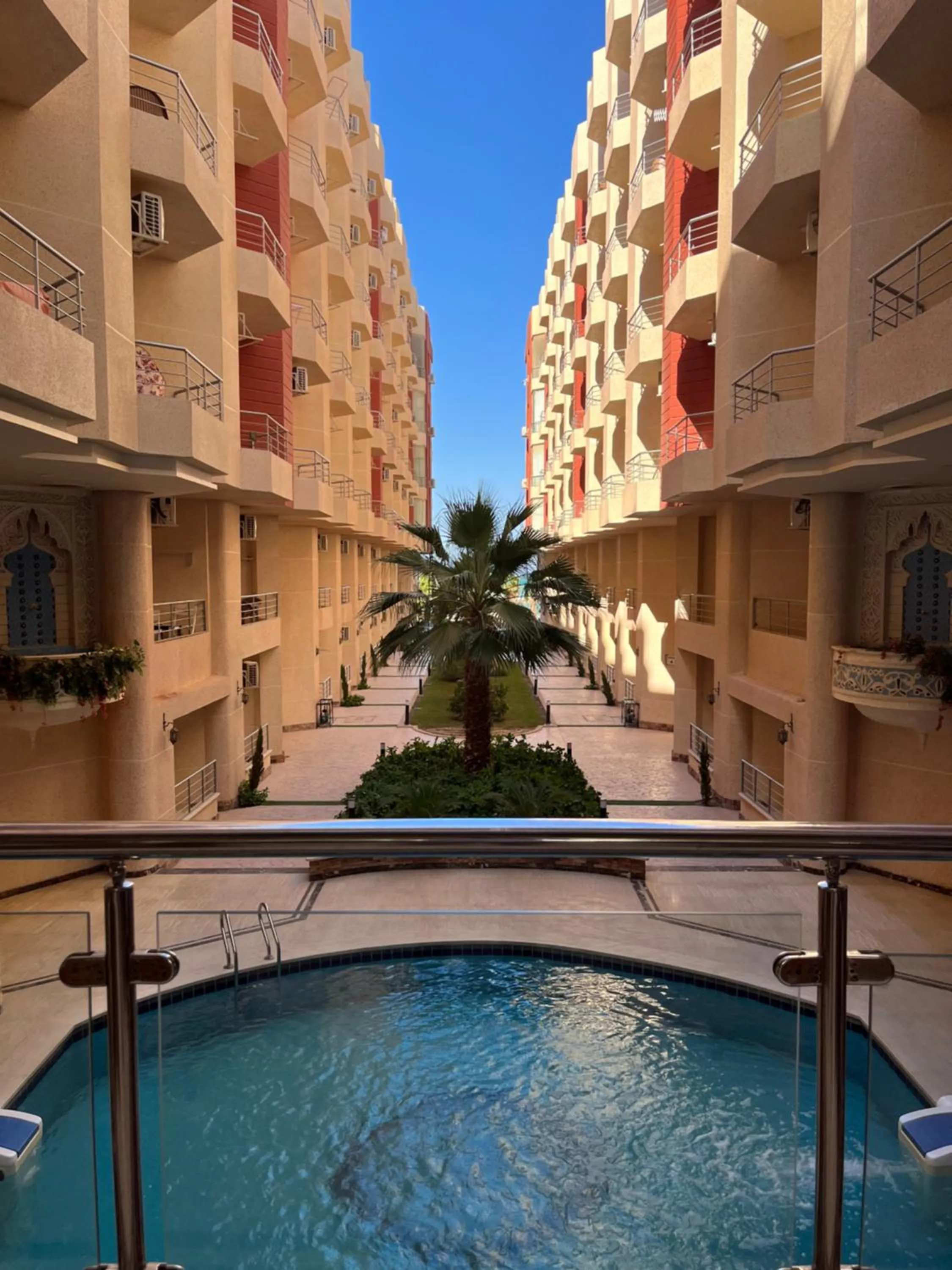 Property building in Casablanca Beach Hurgada