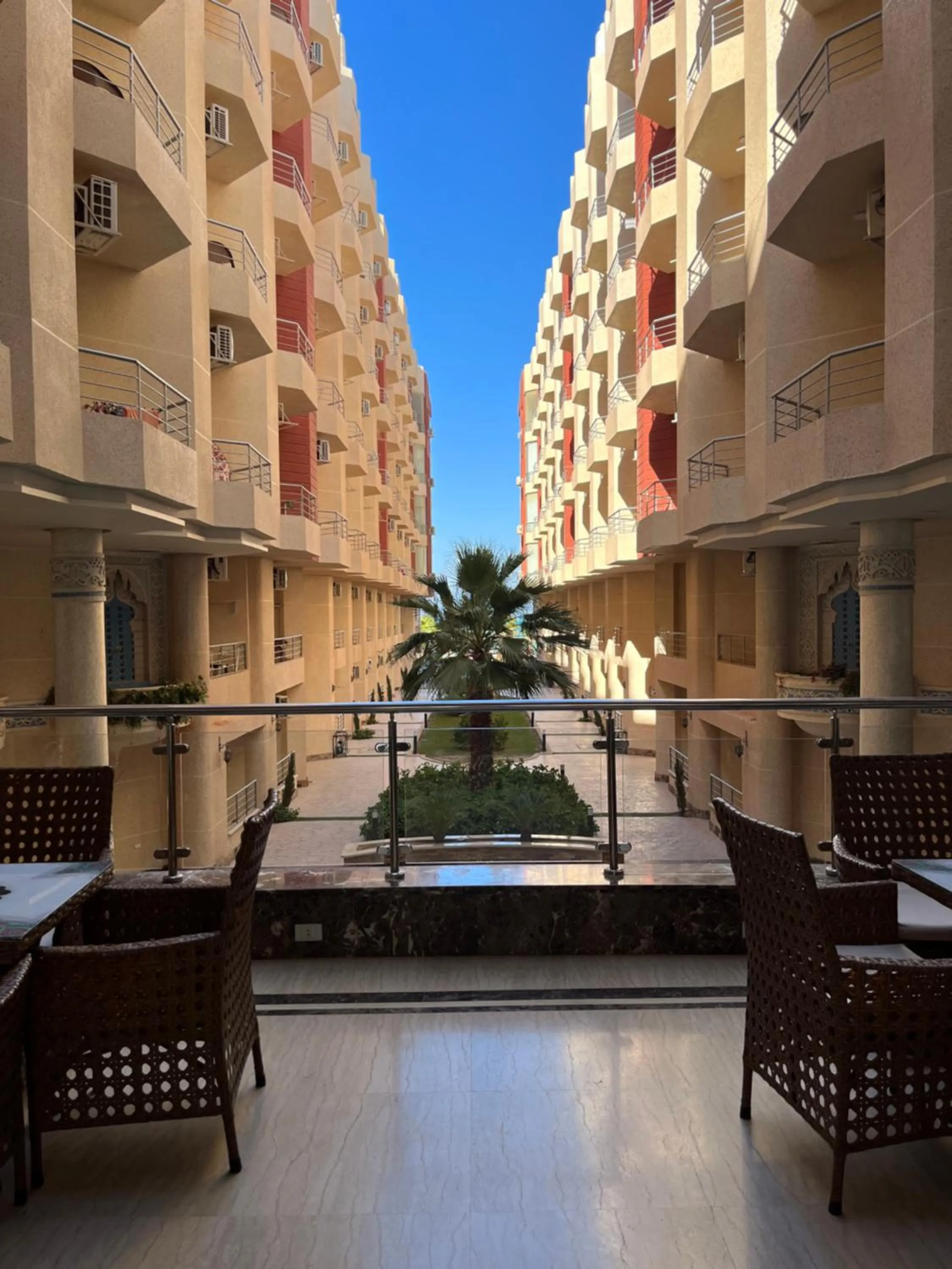 Property building in Casablanca Beach Hurgada