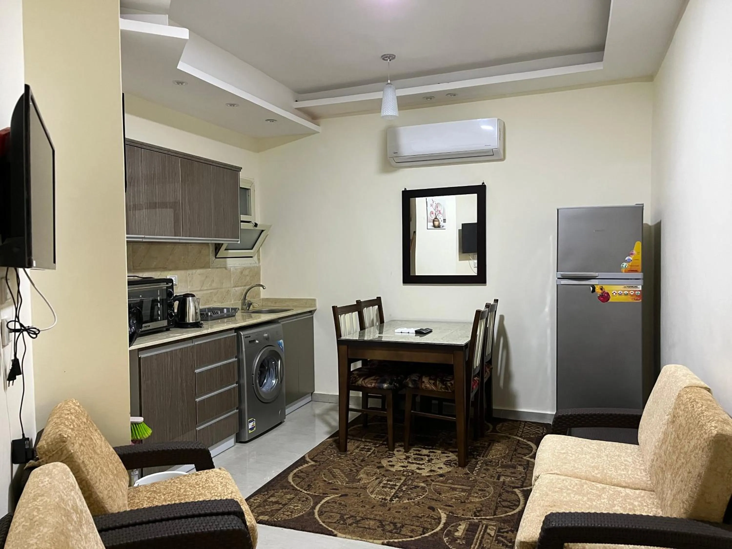 Kitchen or kitchenette in Casablanca Beach Hurgada