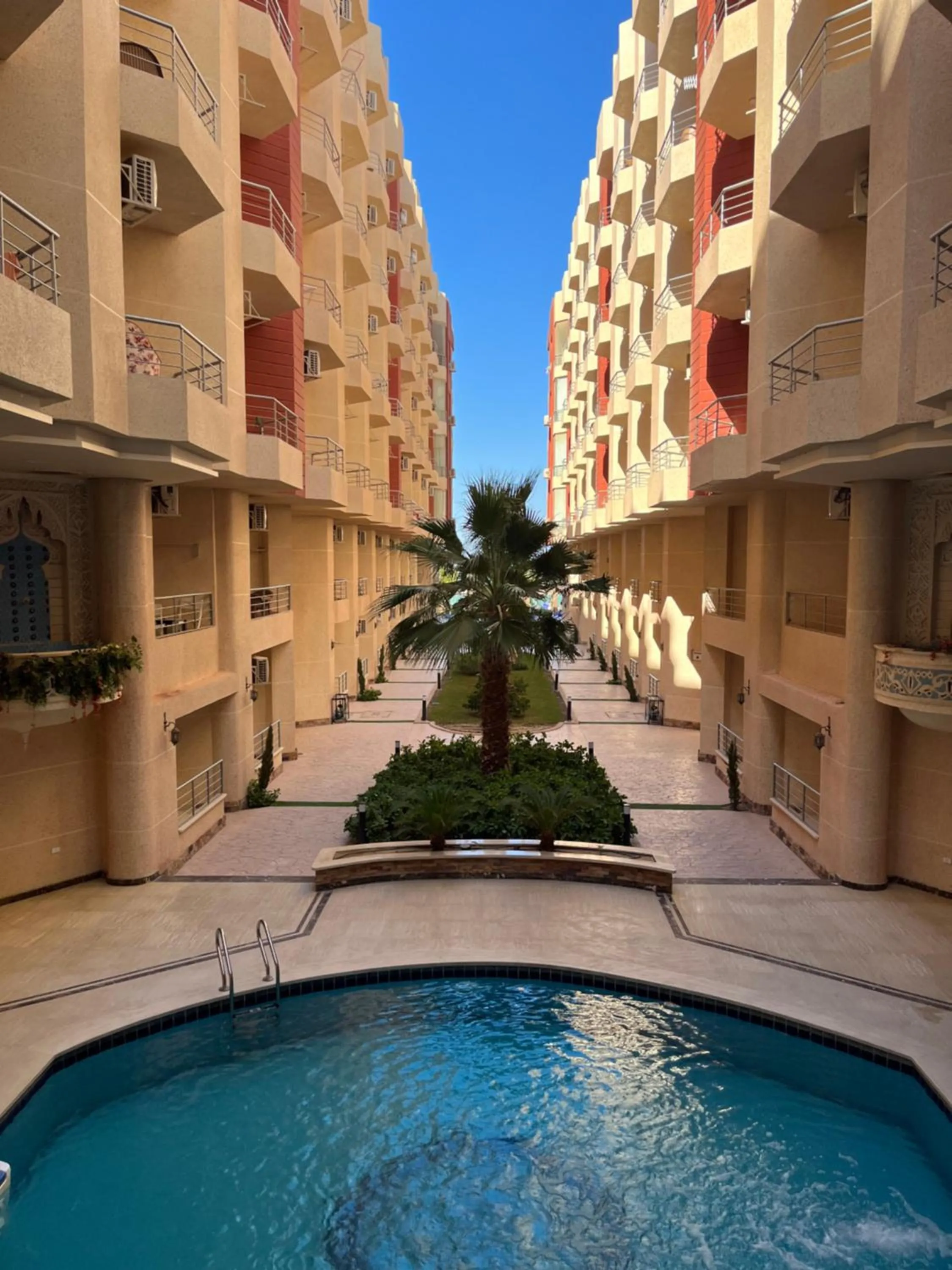 Property building in Casablanca Beach Hurgada