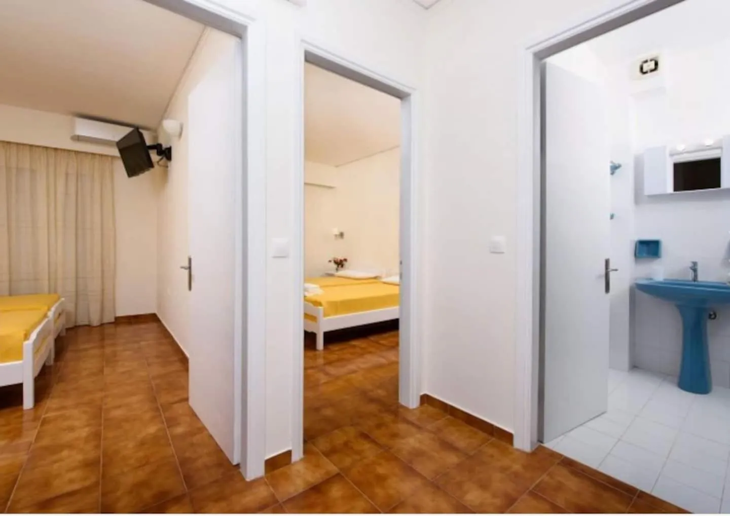 Bedroom, Bed in Filoxenia Kirki Apartments