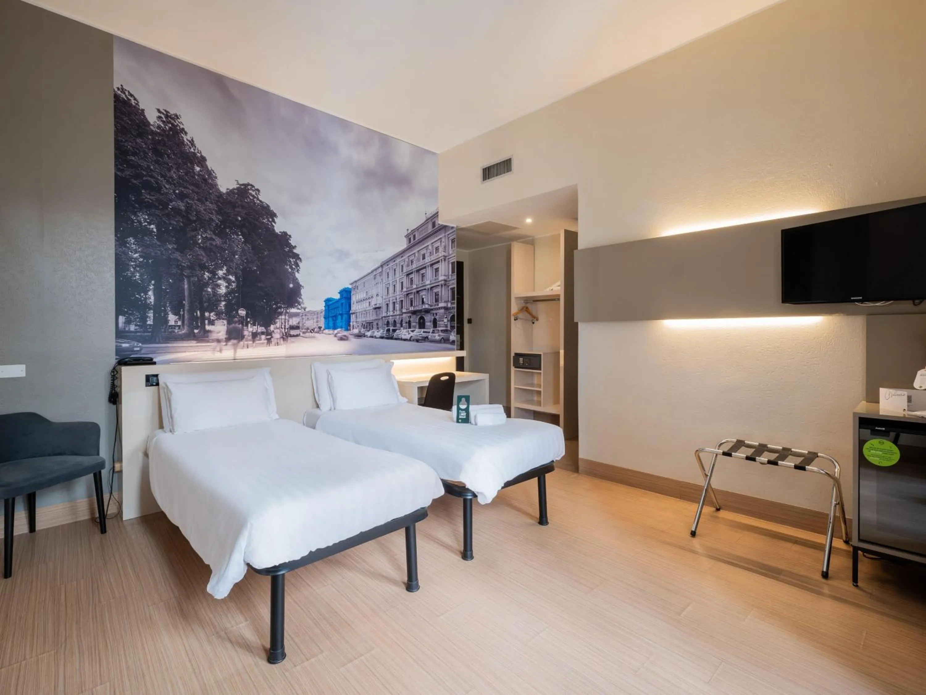 Twin Room - single occupancy in B&B Hotel Trieste