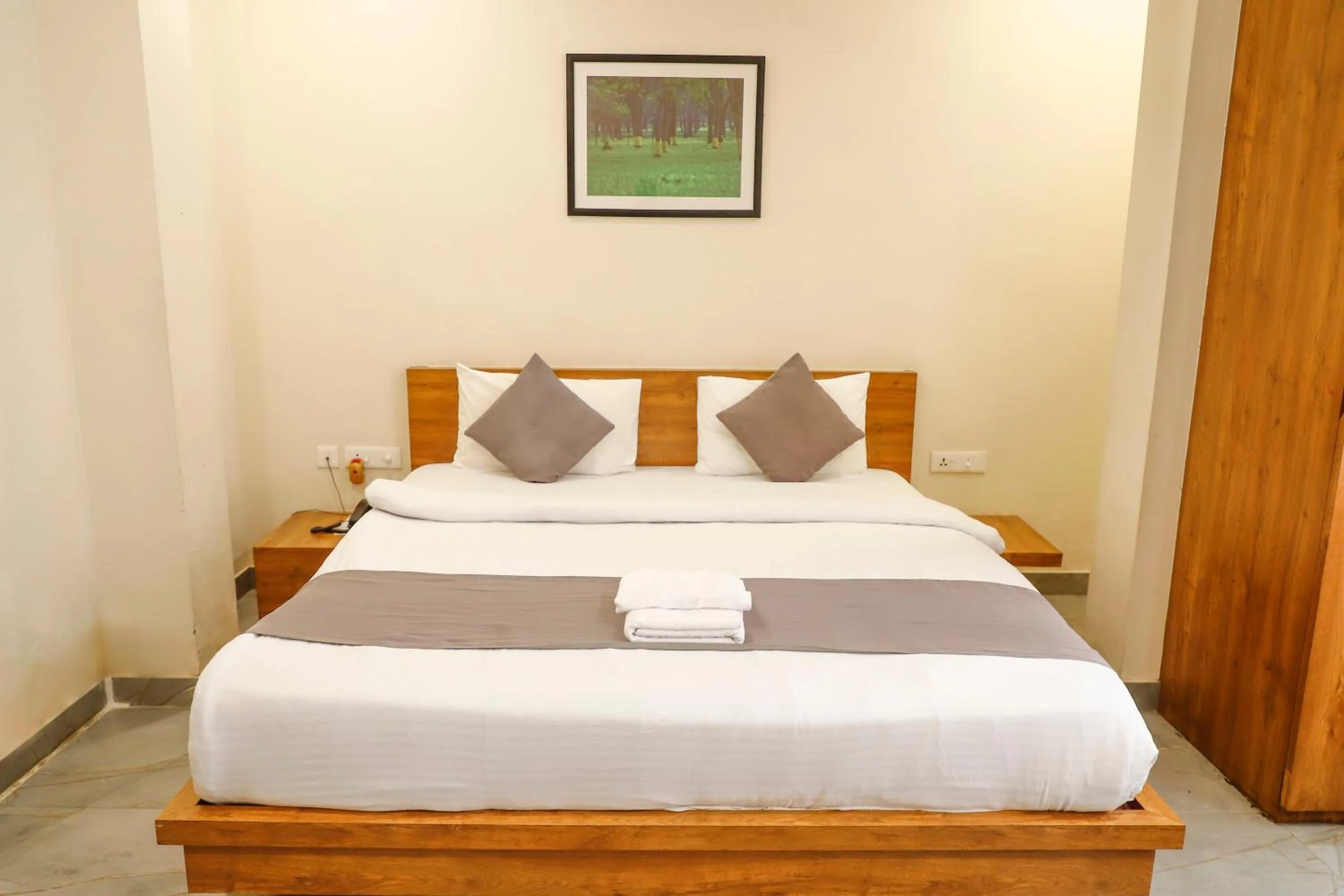 Bed in Grey House Inn