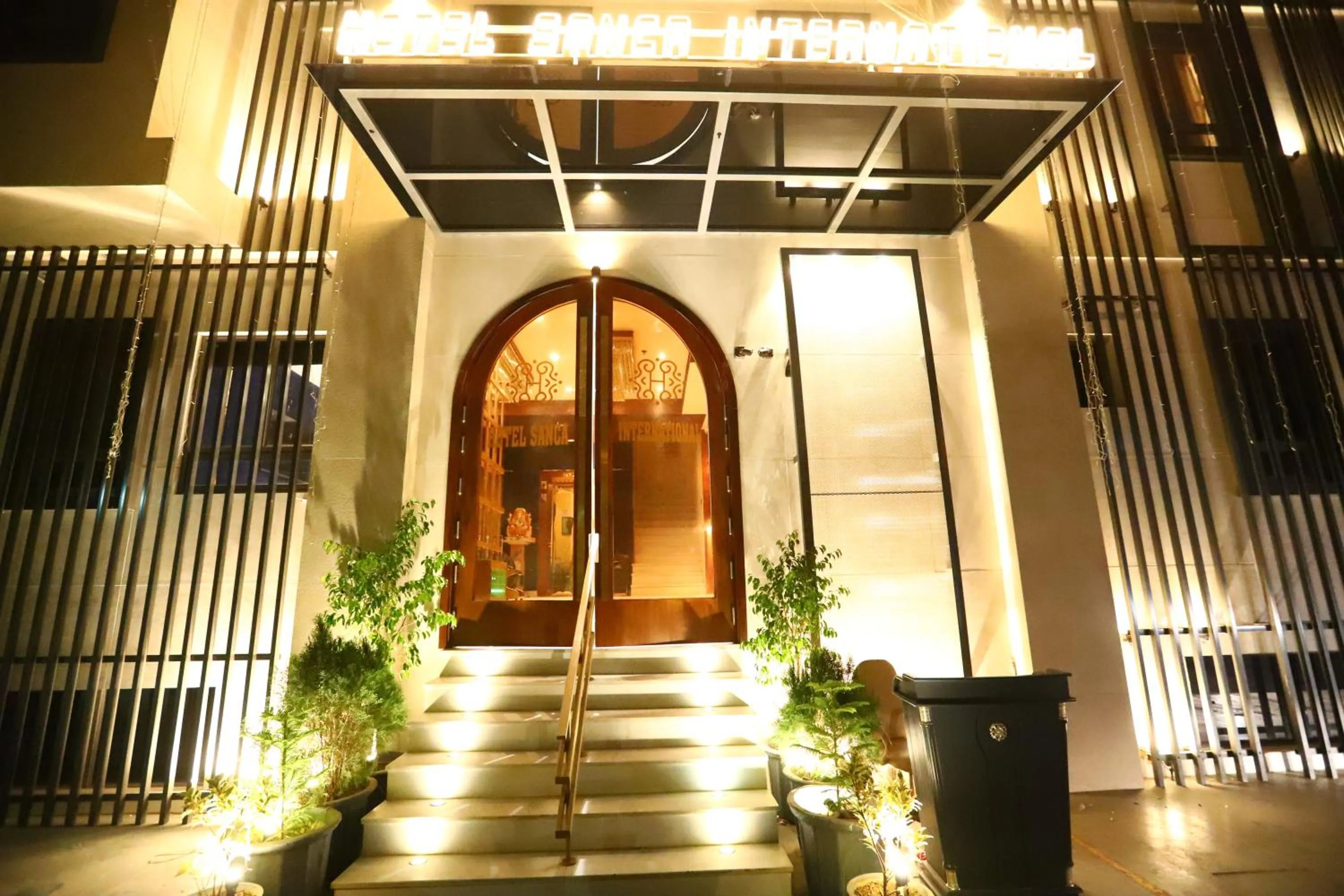 Facade/entrance in Sanca International Hotel in Patel Nagar Delhi
