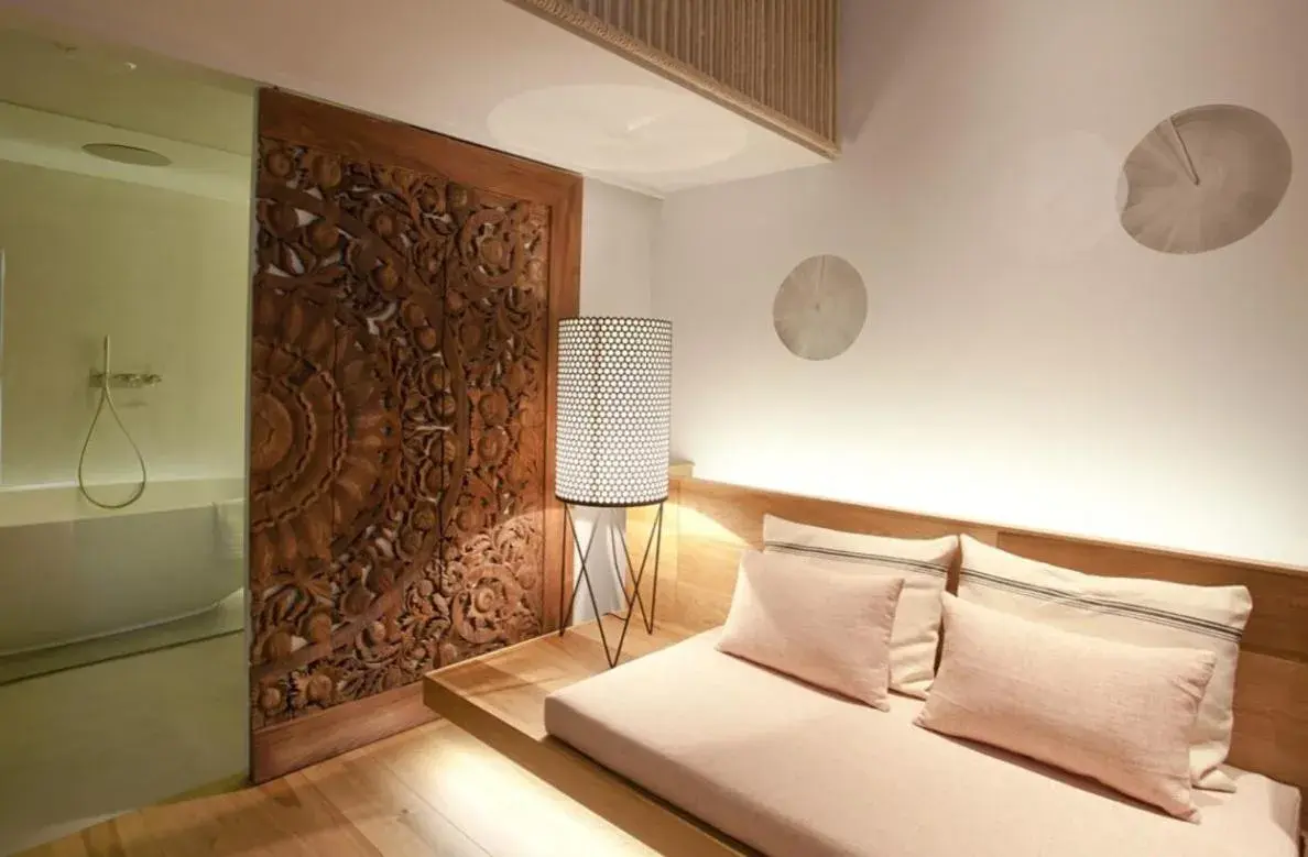 Bed in Puro Grand Hotel Bed in Puro Grand Hotel