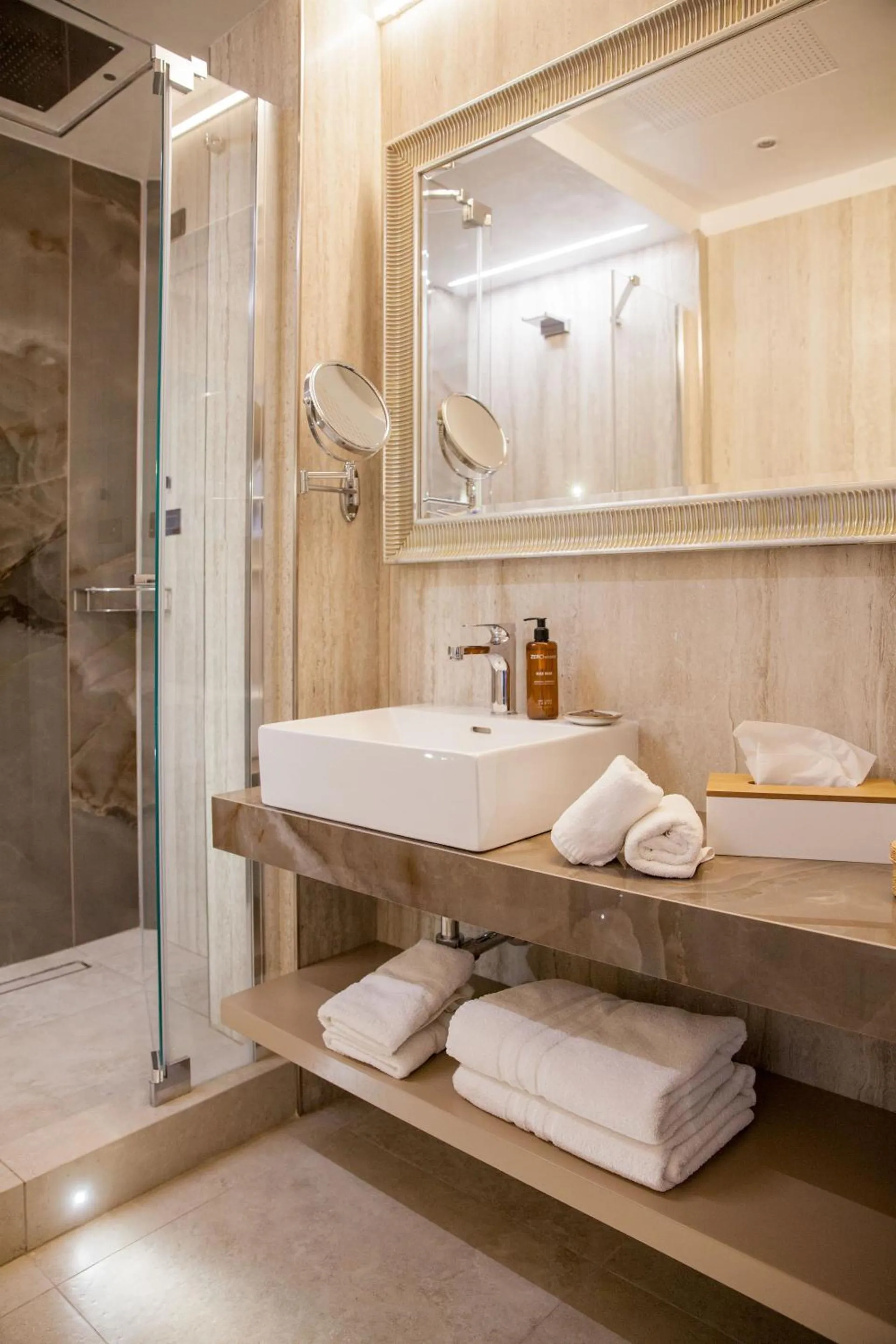 Shower in Hotel Torino Wellness & Spa