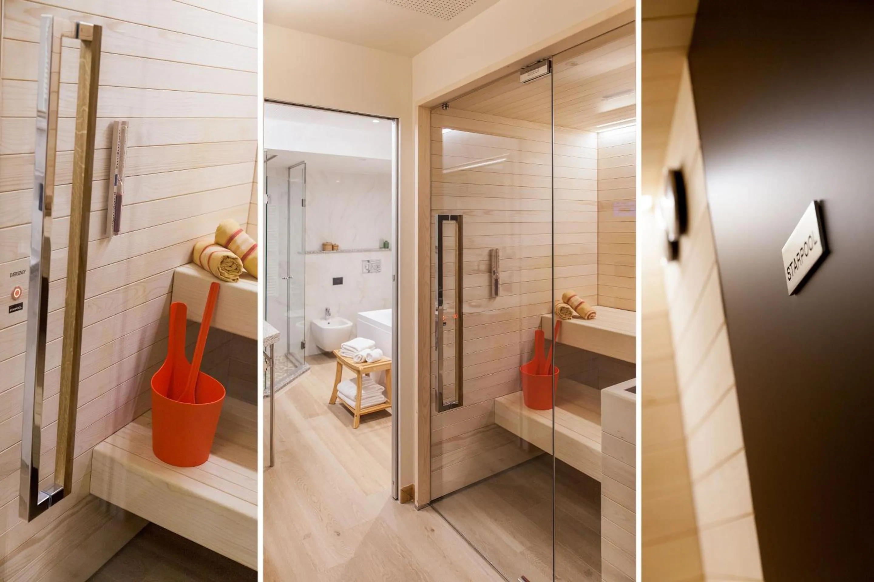 Sauna in Hotel Torino Wellness & Spa