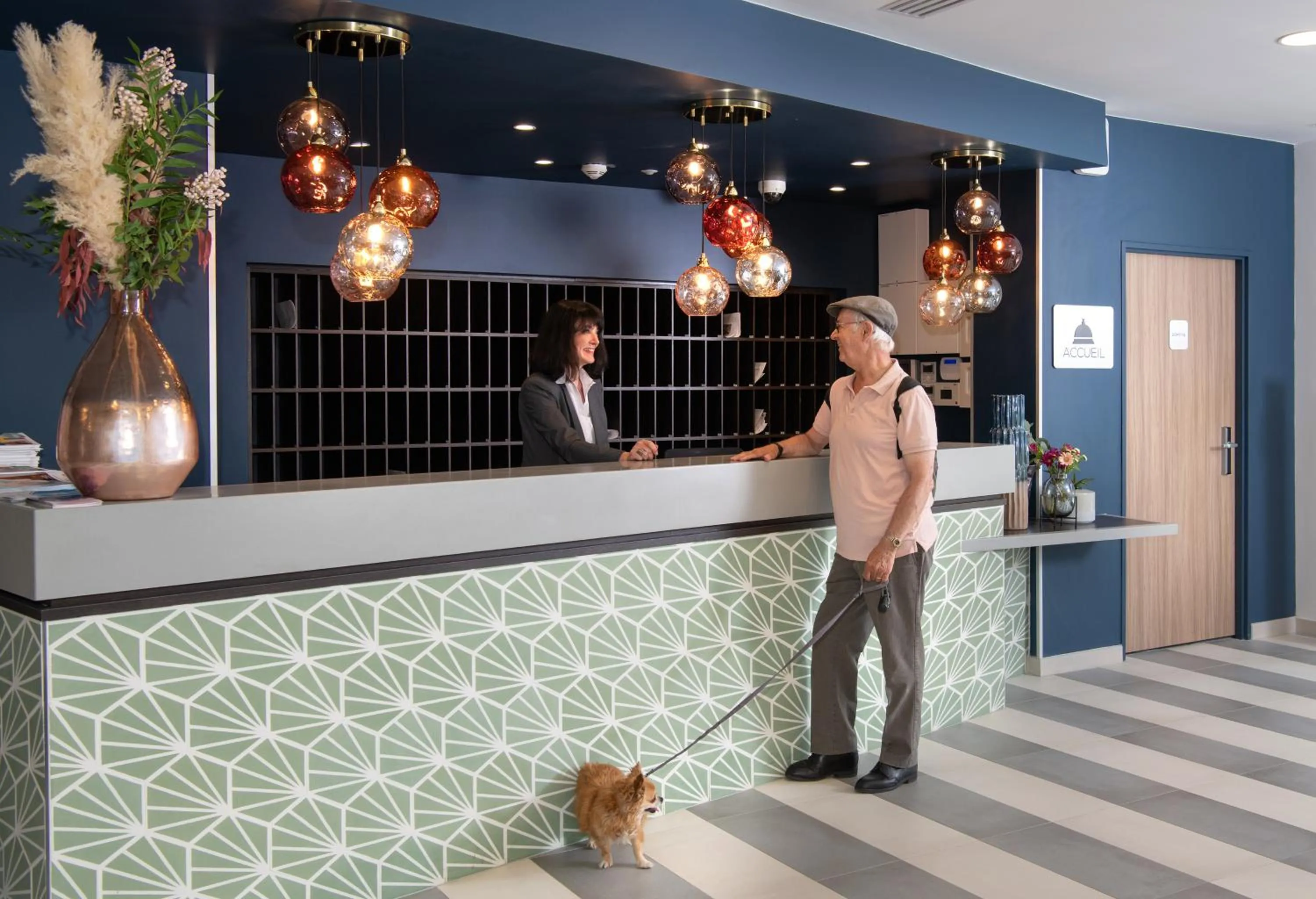 Lobby or reception in DOMITYS SARIA