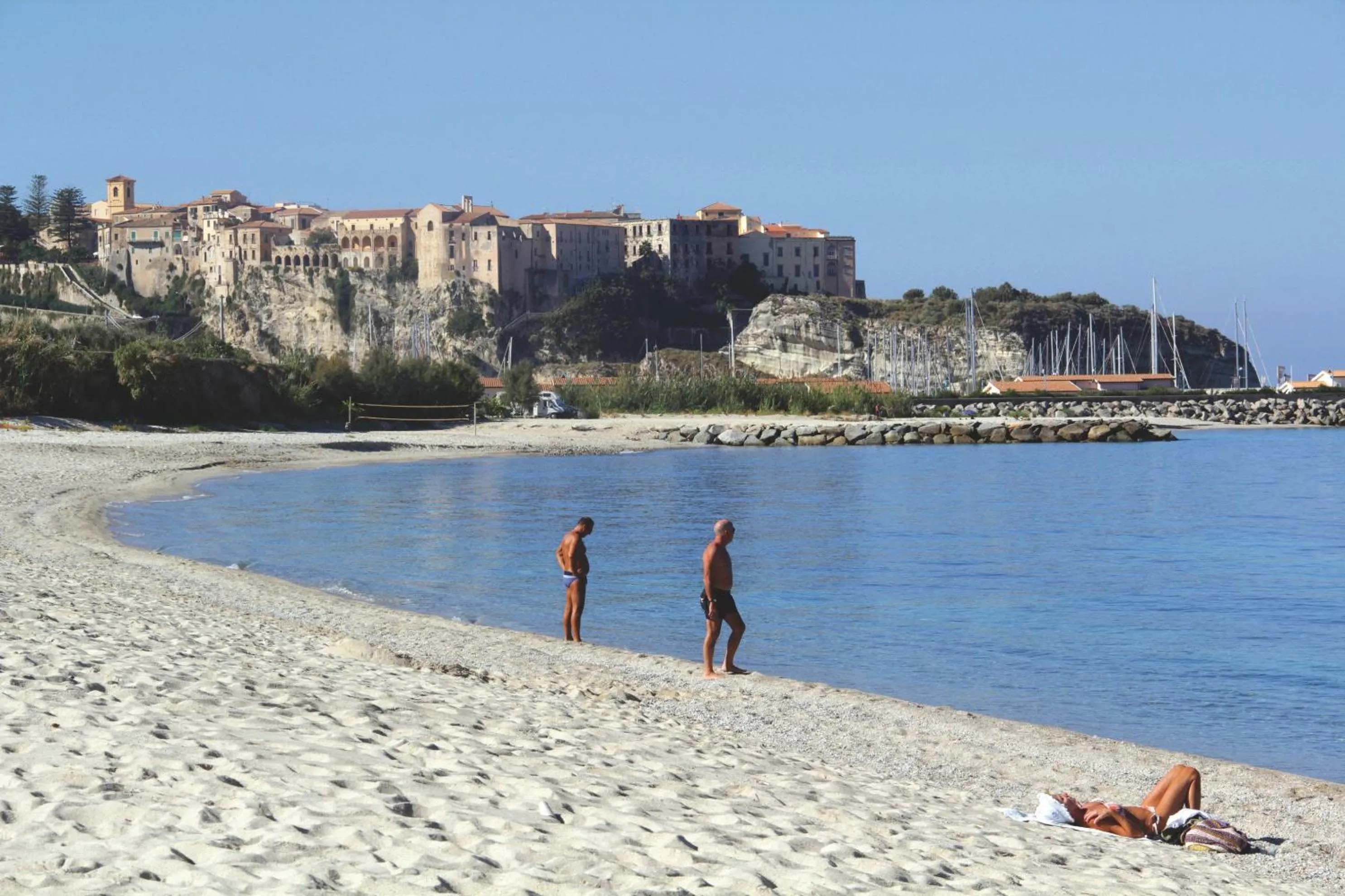 Beach in Hotel Tirreno
