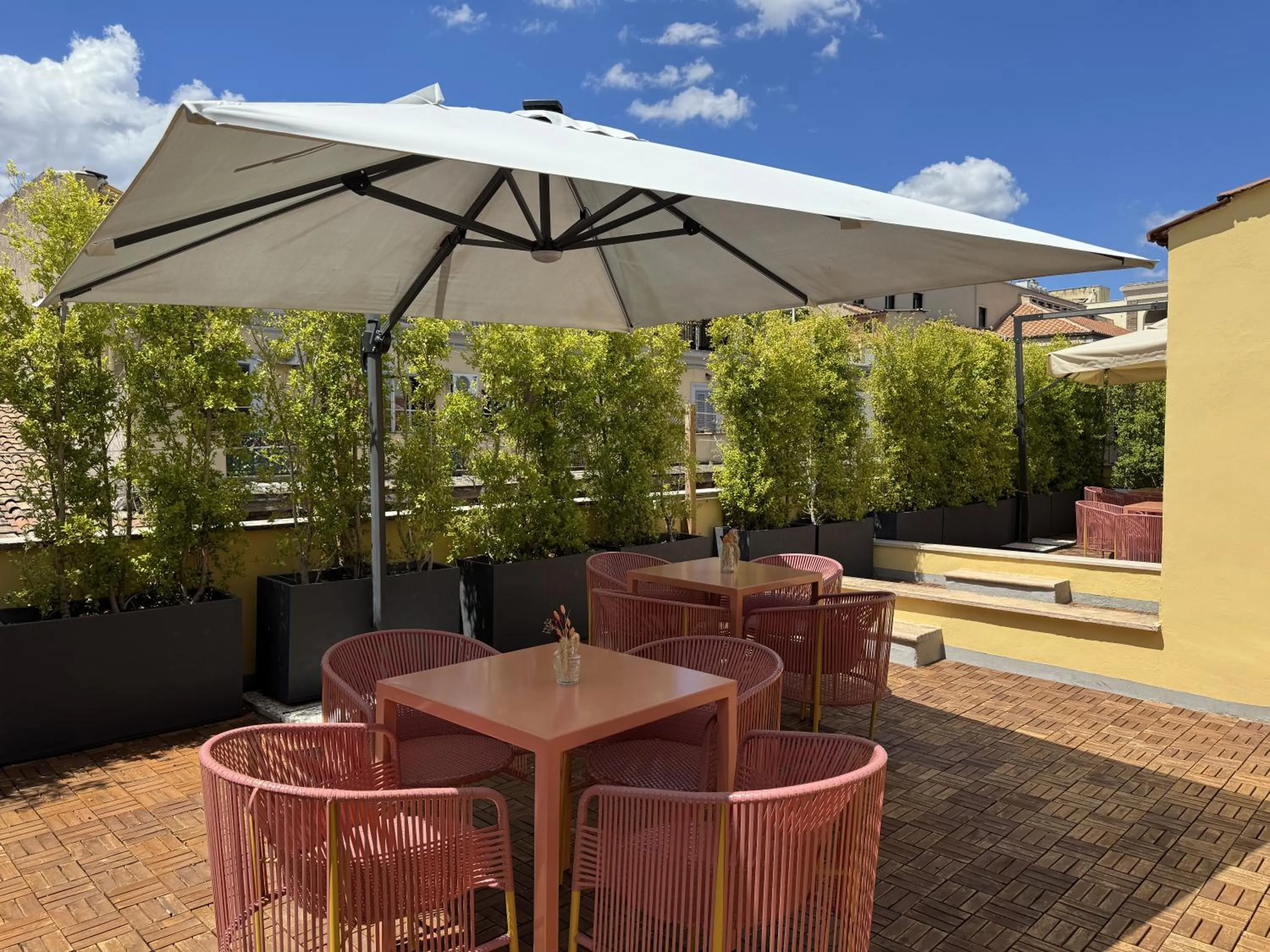 Garden in Hotel Milani