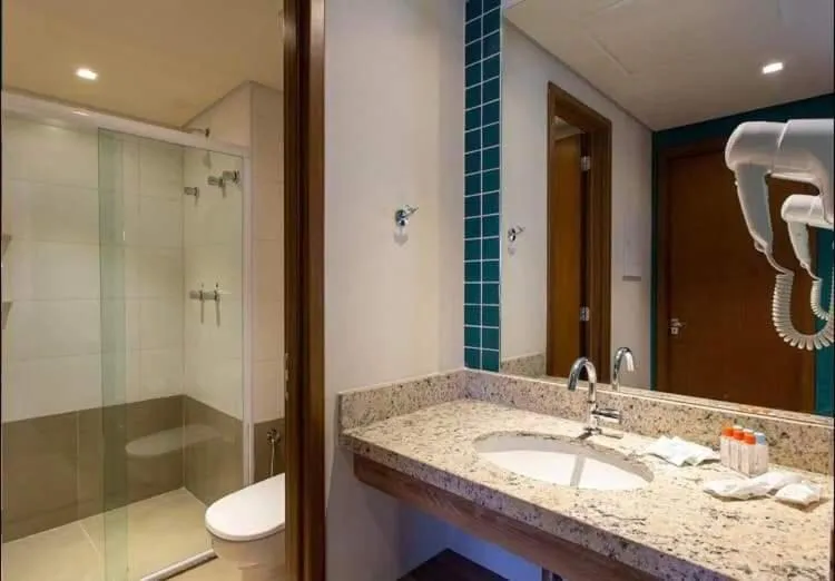 Bathroom in Solar das Aguas Park