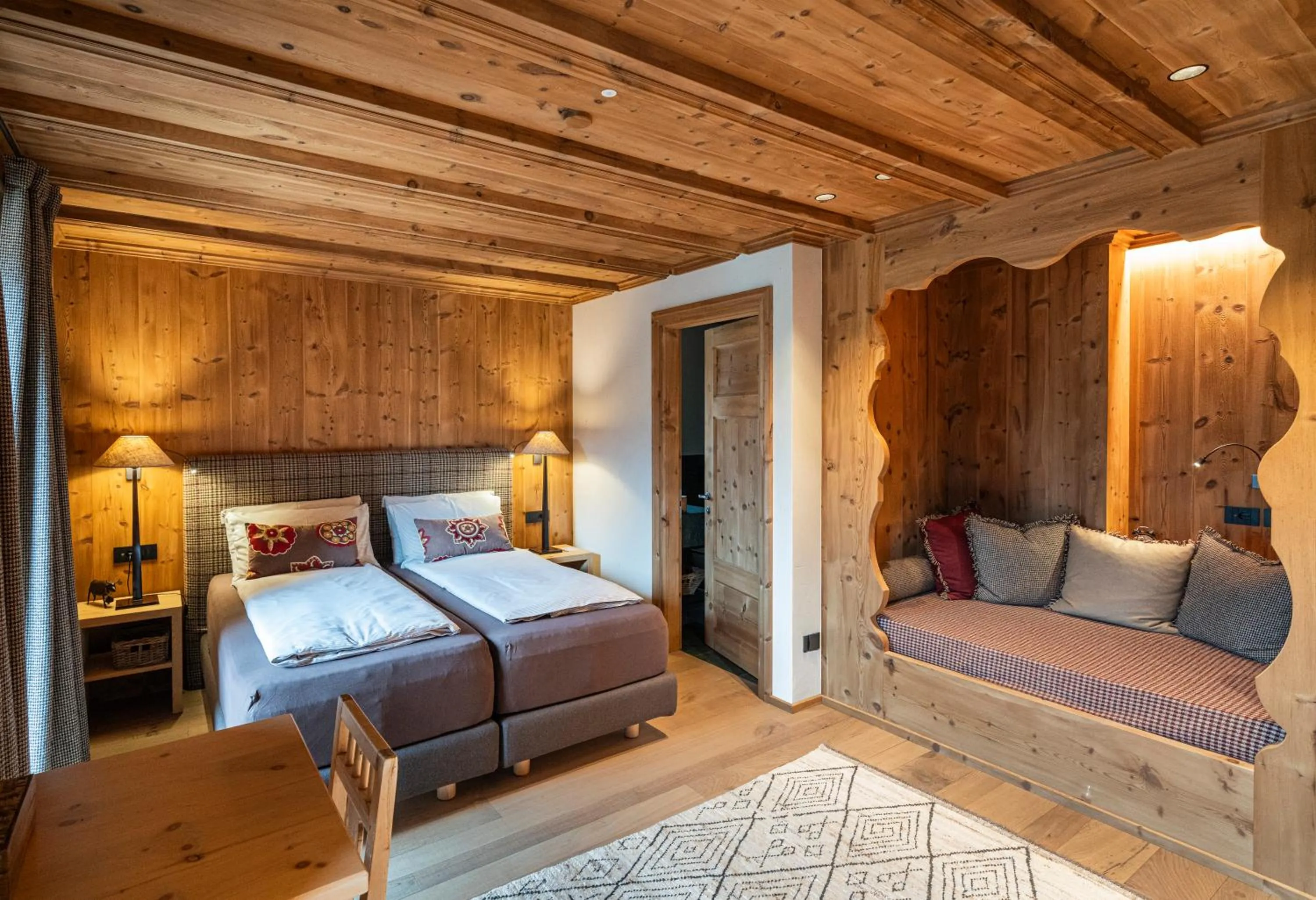 Bedroom, Bed in La Genzianella Bormio
