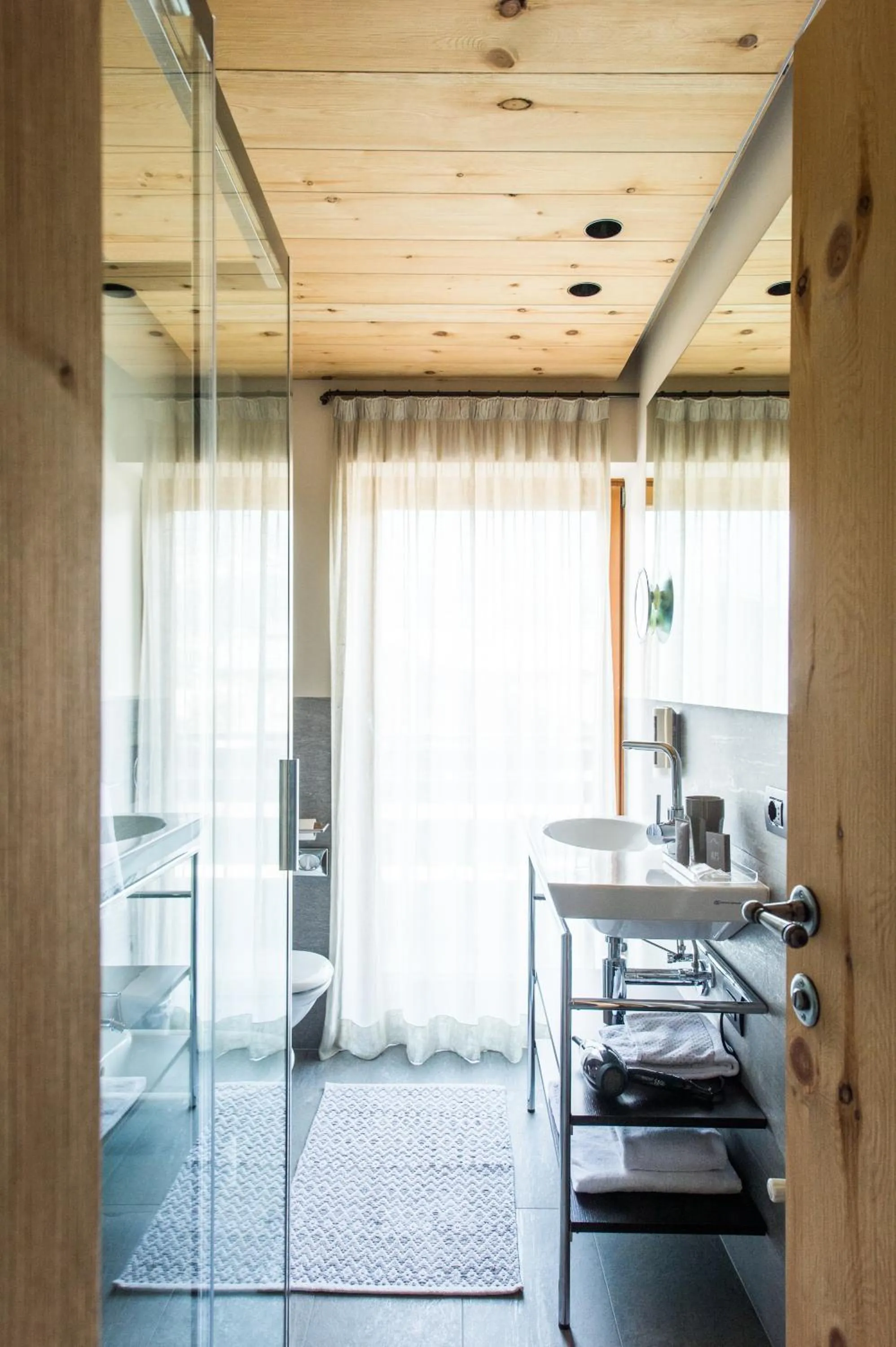 Bathroom in La Genzianella Bormio
