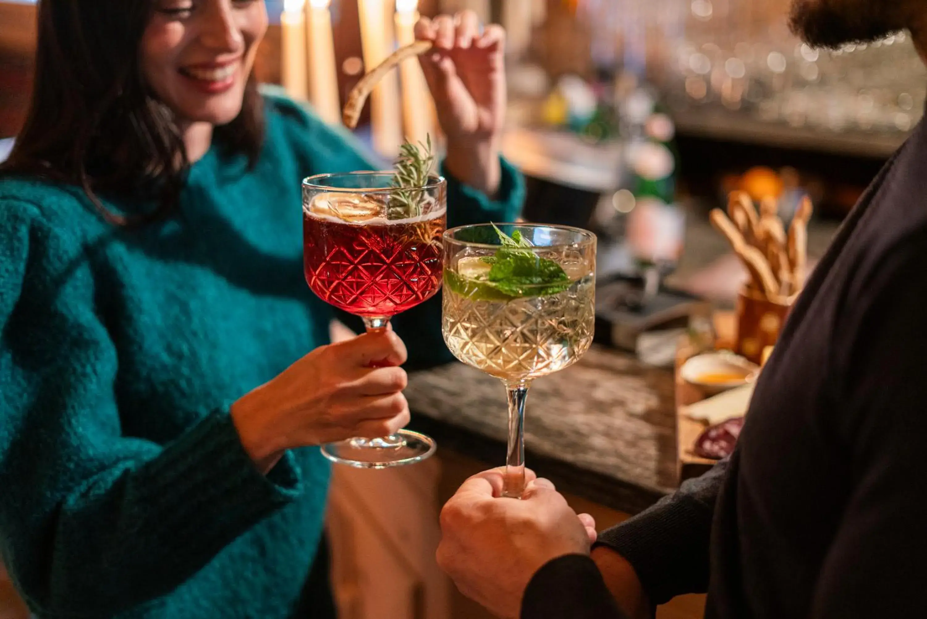 Lounge or bar in La Genzianella Bormio Lounge or bar in La Genzianella Bormio