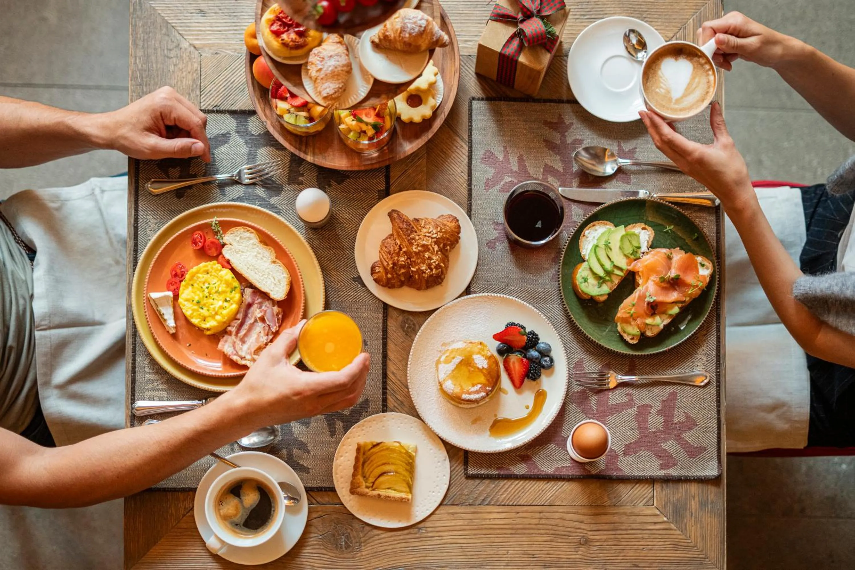 Food and drinks in La Genzianella Bormio