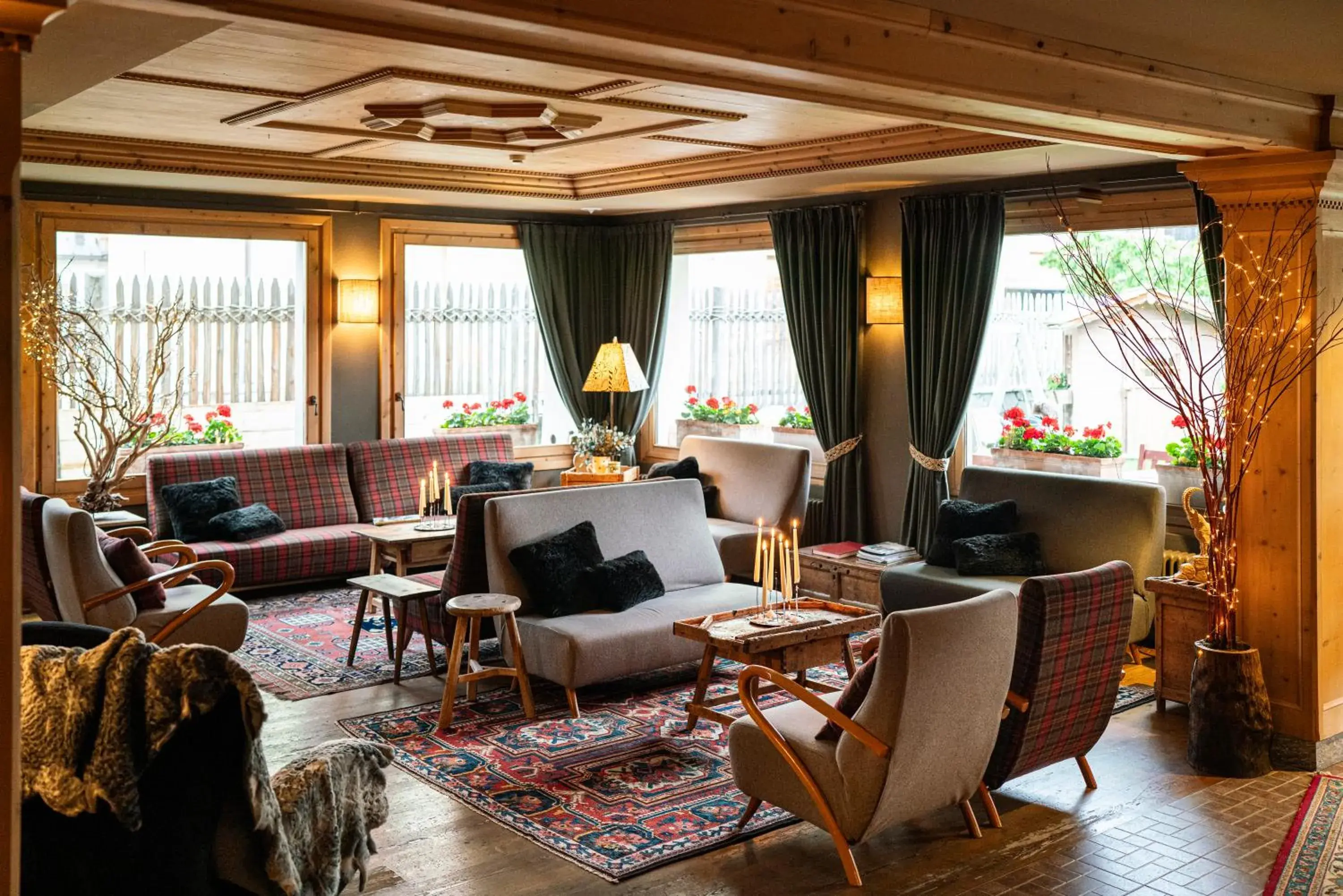 Lobby or reception in La Genzianella Bormio Lobby or reception in La Genzianella Bormio