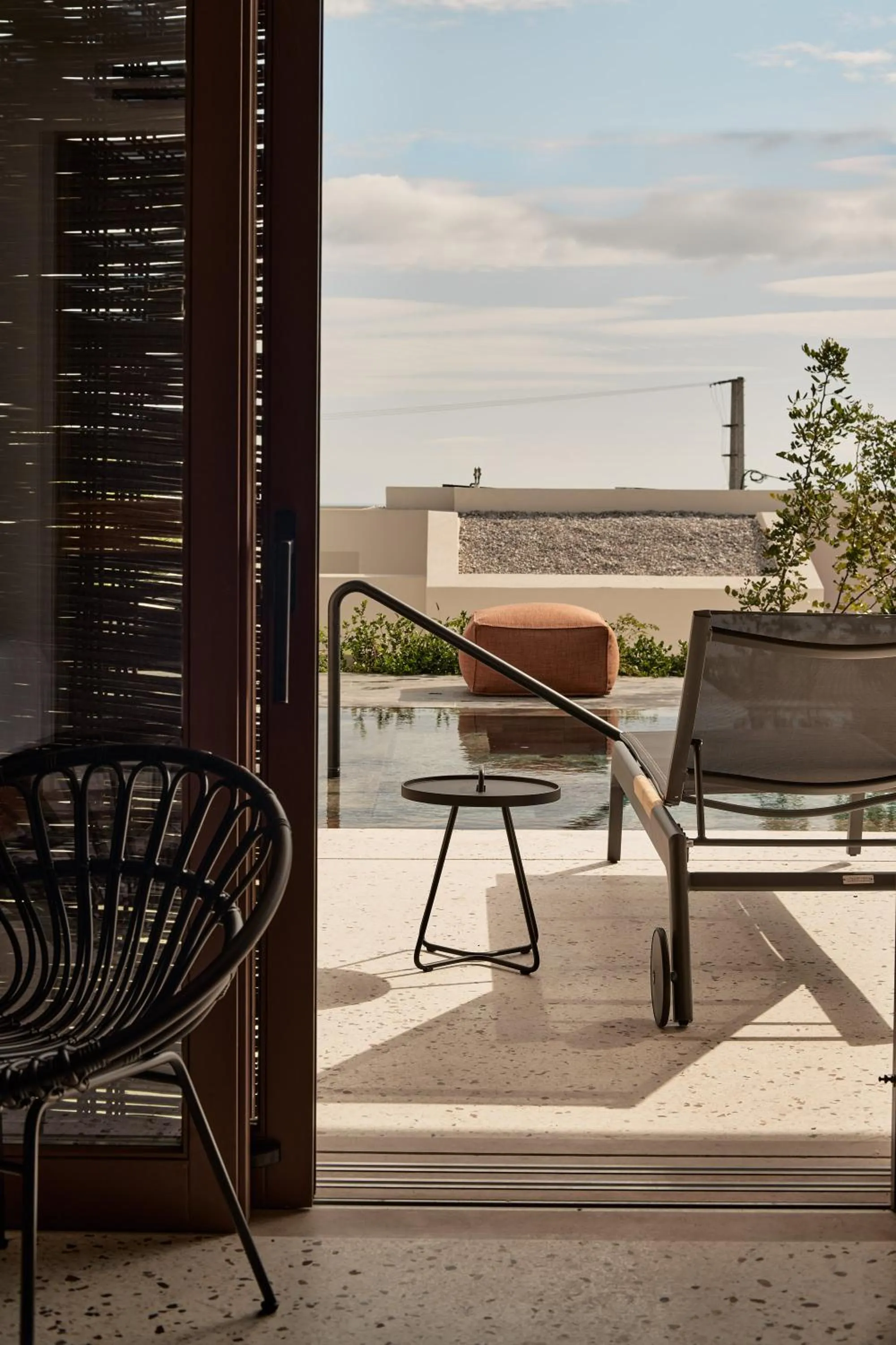 Balcony/Terrace in Noūs Santorini