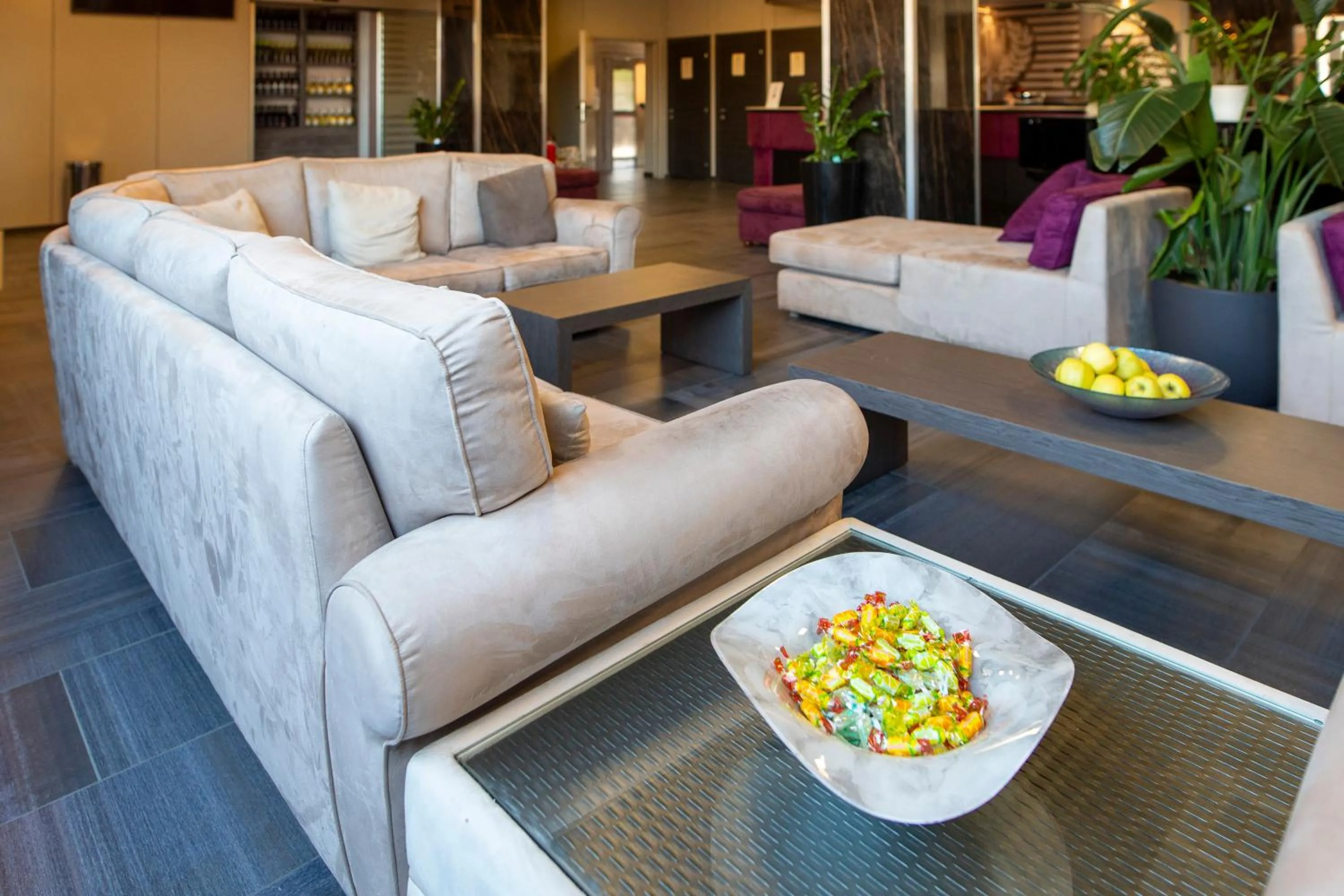 Lobby or reception in Tiby Hotel