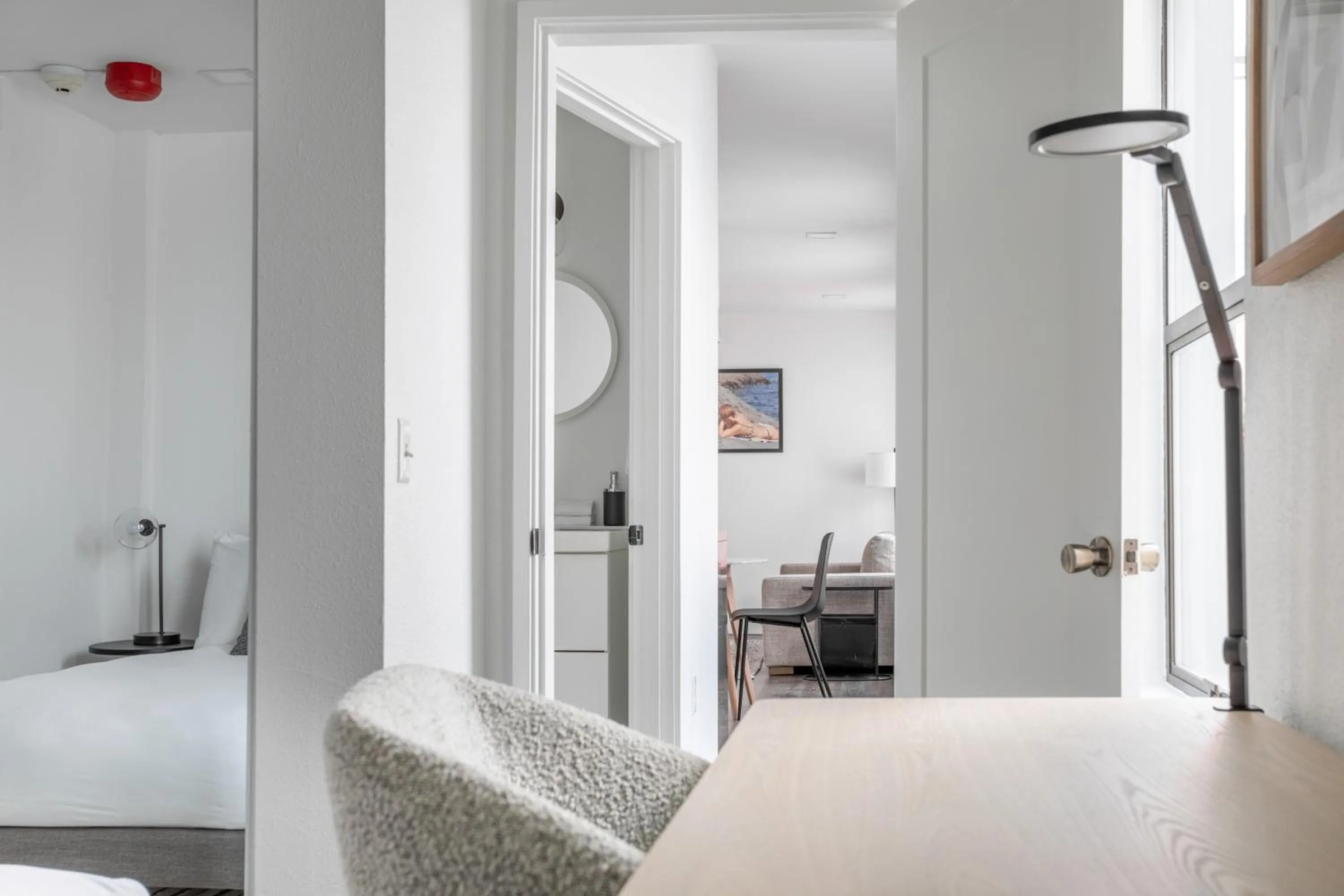 Bedroom in Reside Seattle Downtown, a Wyndham Residence