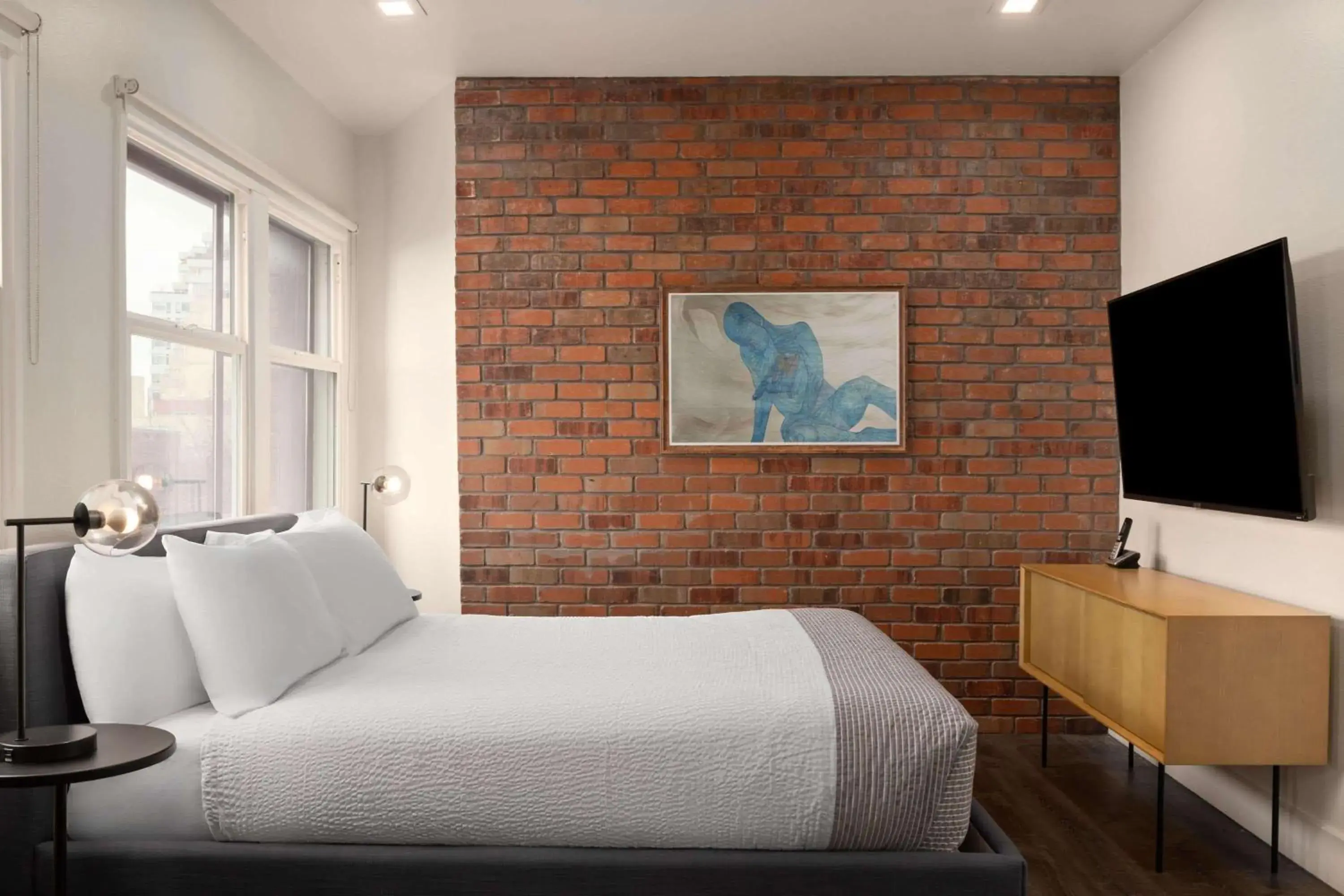 Photo of the whole room, Bed in Reside Seattle Downtown, a Wyndham Residence Photo of the whole room, Bed in Reside Seattle Downtown, a Wyndham Residence