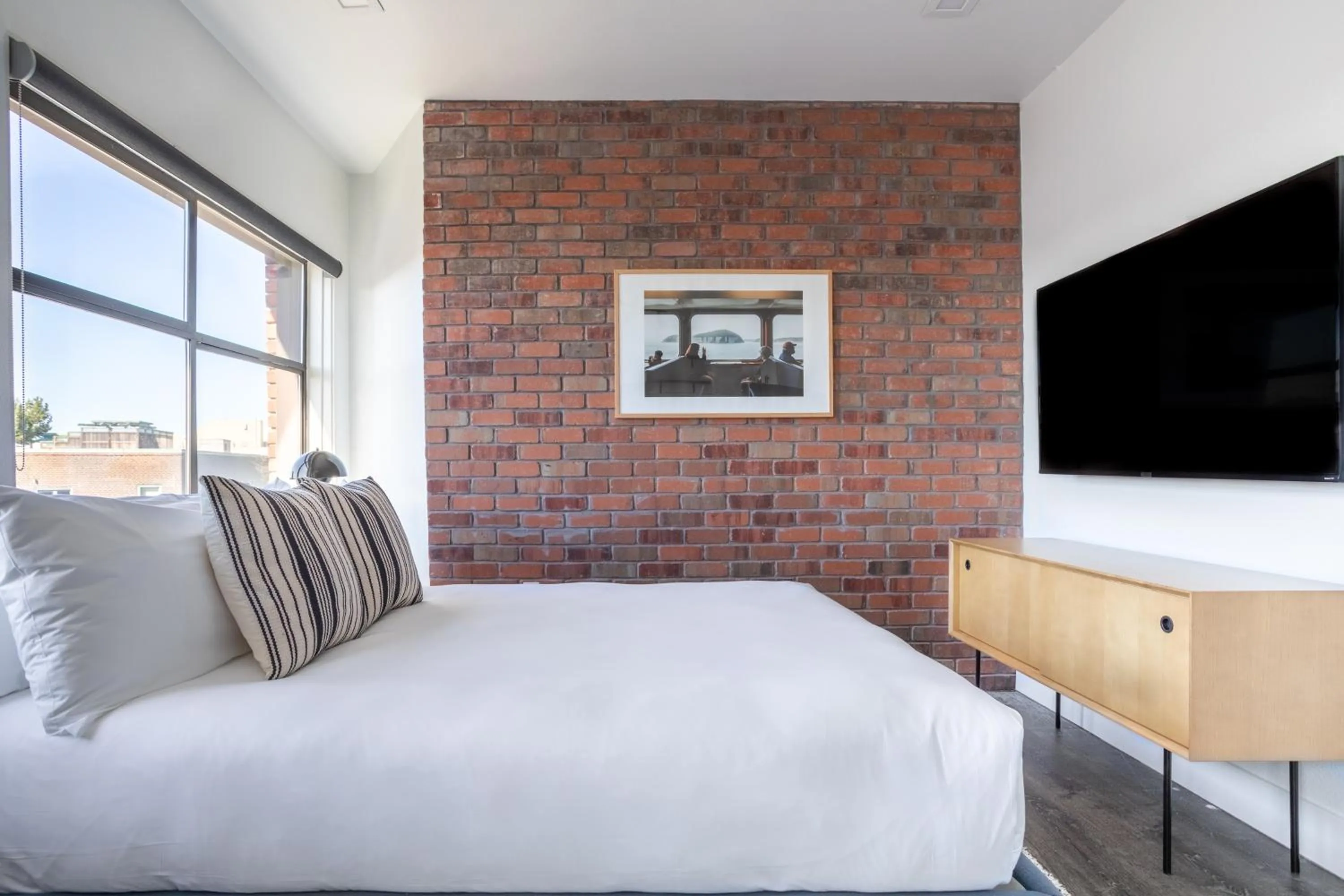 Bed in Reside Seattle Downtown, a Wyndham Residence