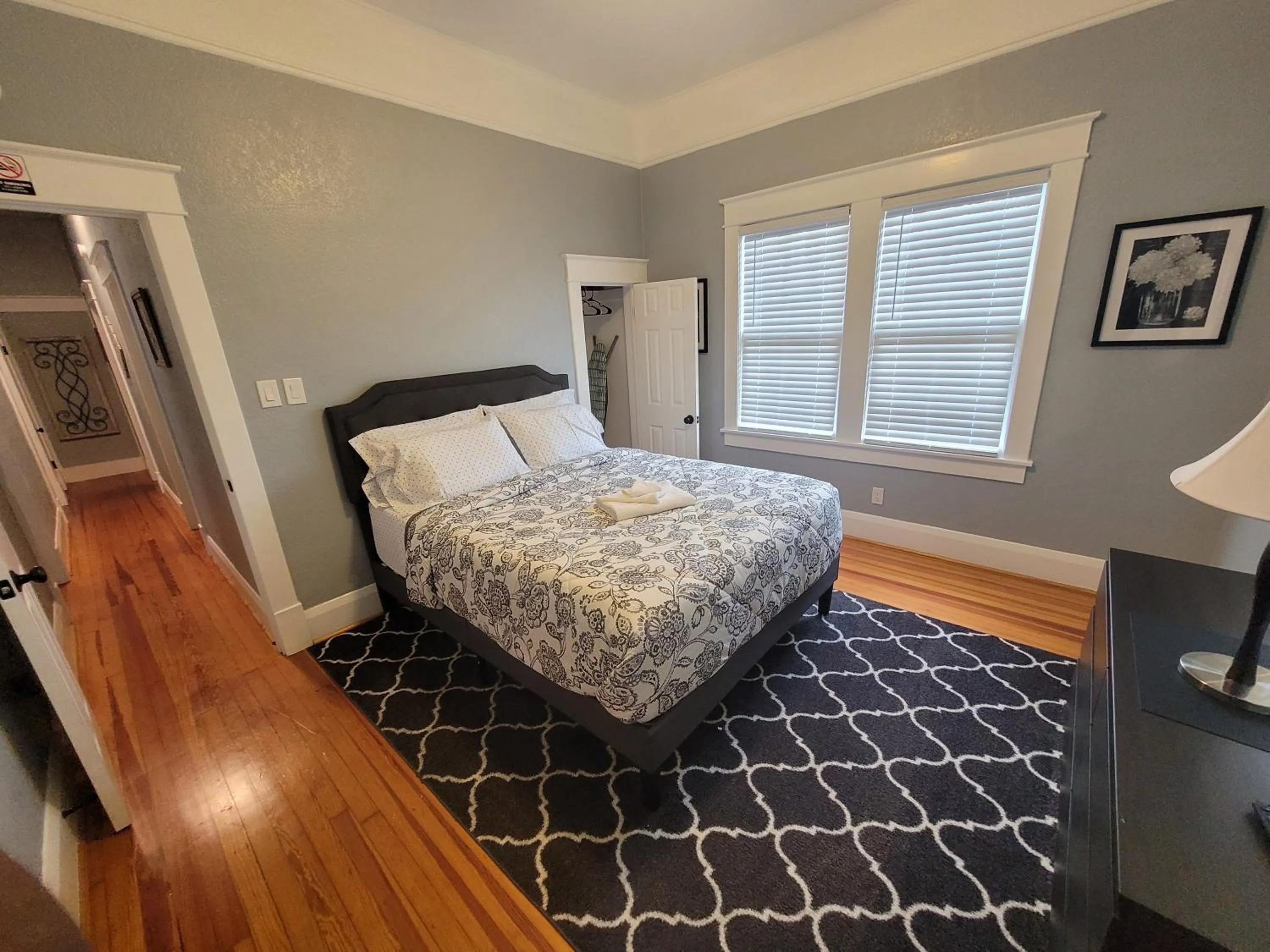 Bedroom, Bed in Modern Two Bedroom Home