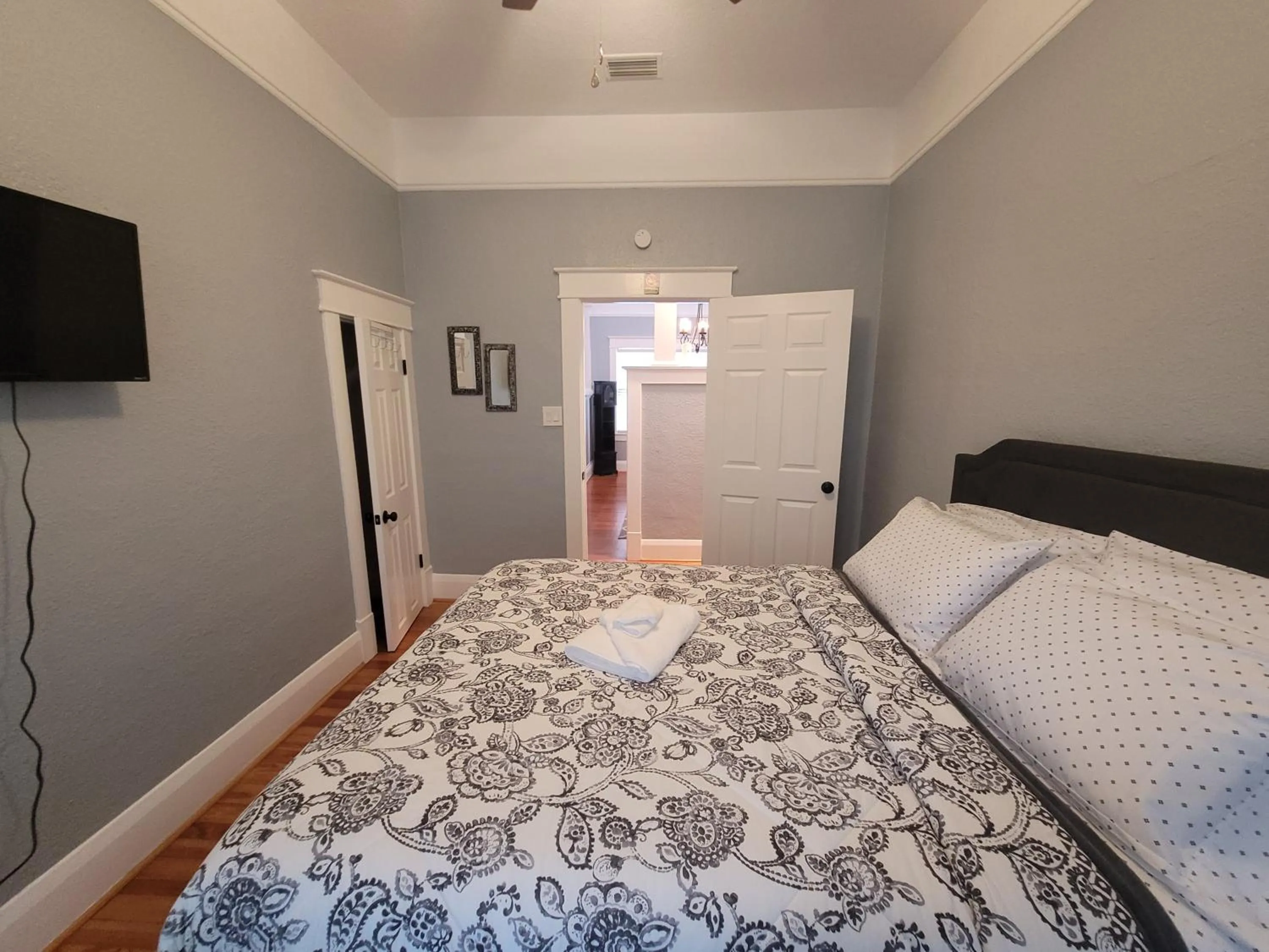 Bedroom, Bed in Modern Two Bedroom Home