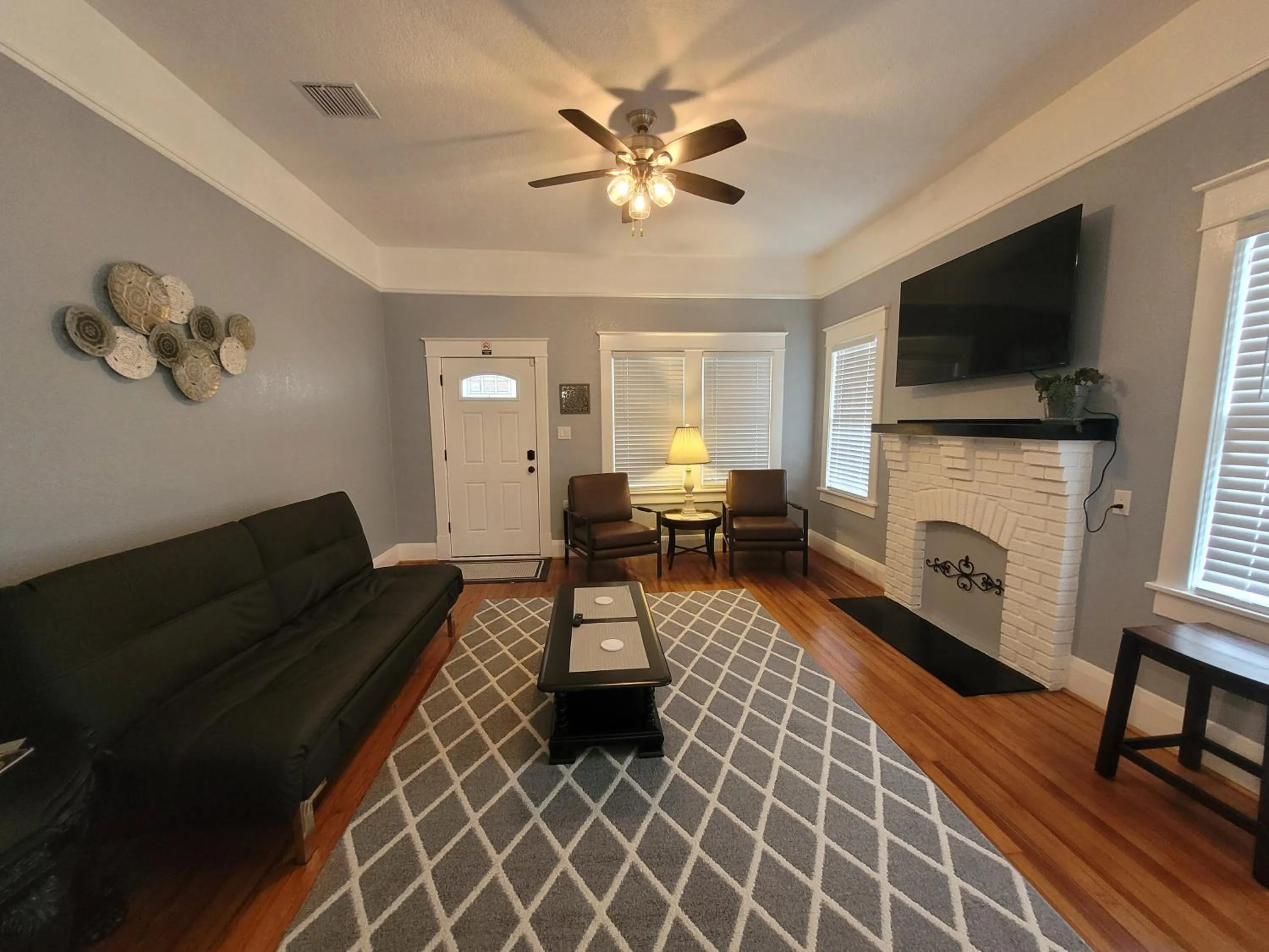 Living room in Modern Two Bedroom Home