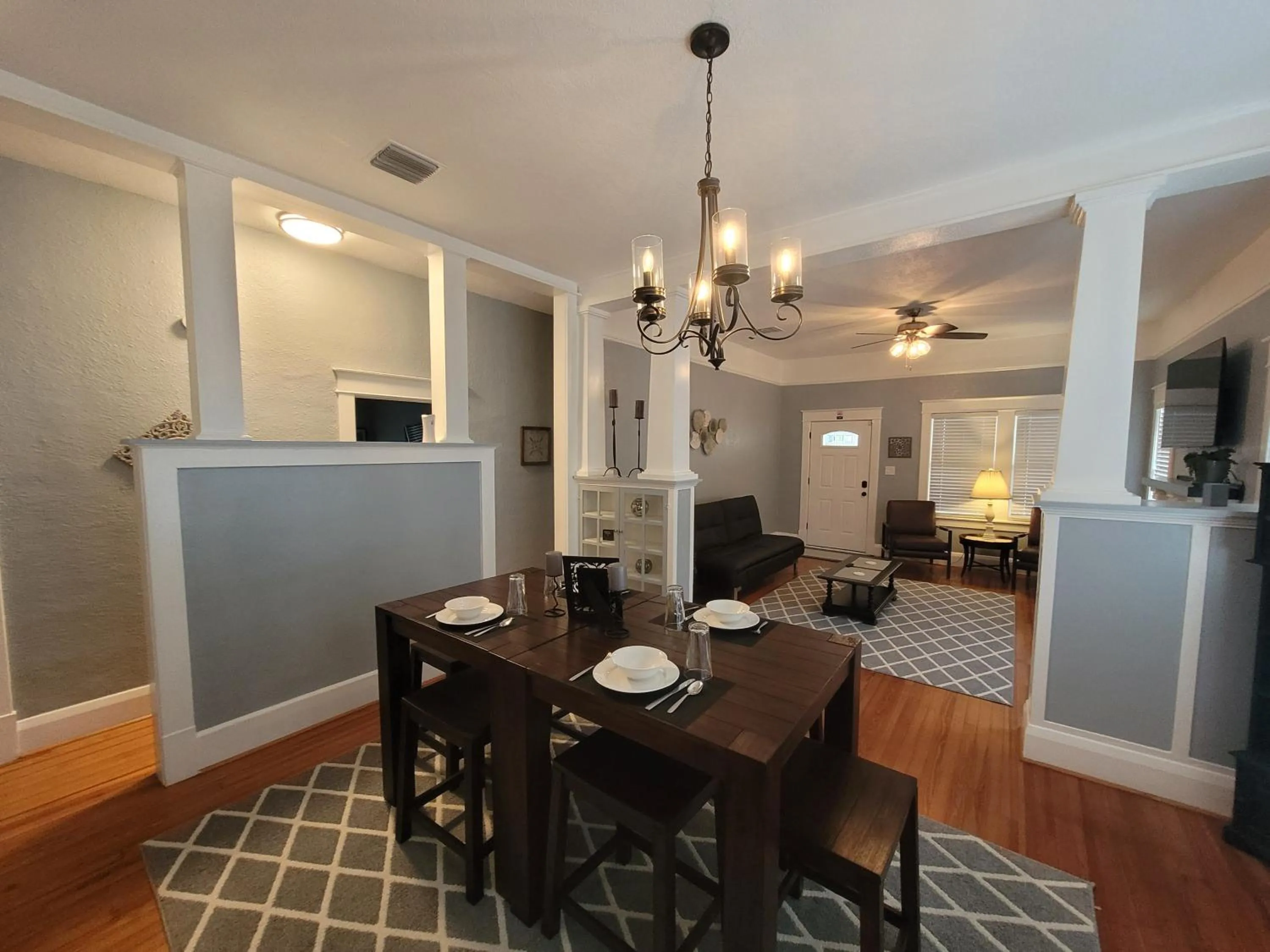Dining area in Modern Two Bedroom Home