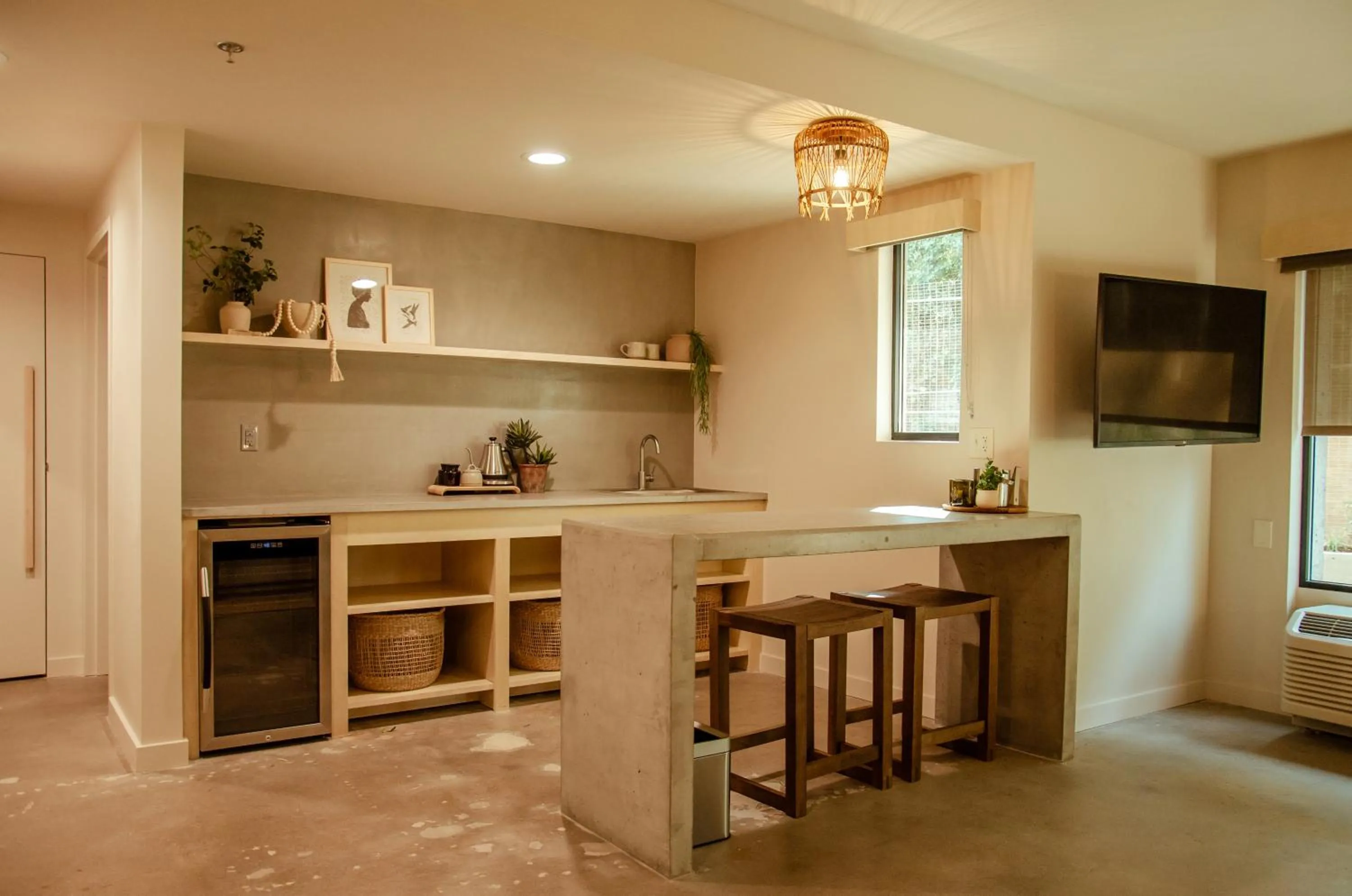 Decorative detail in Brut Hotel