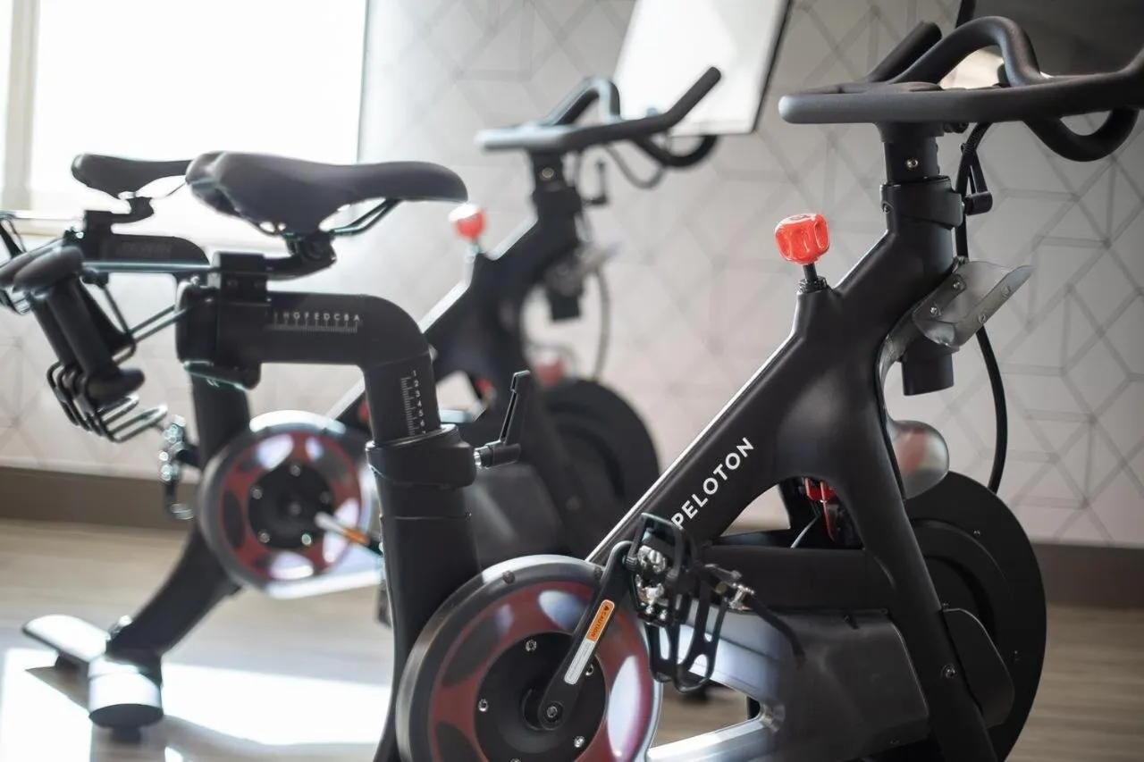 Fitness centre/facilities in Brut Hotel