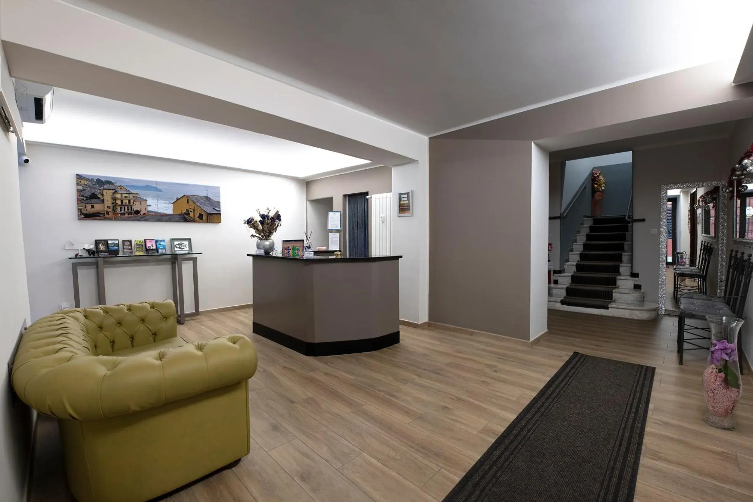 Lobby or reception in Hotel Assarotti Lobby or reception in Hotel Assarotti