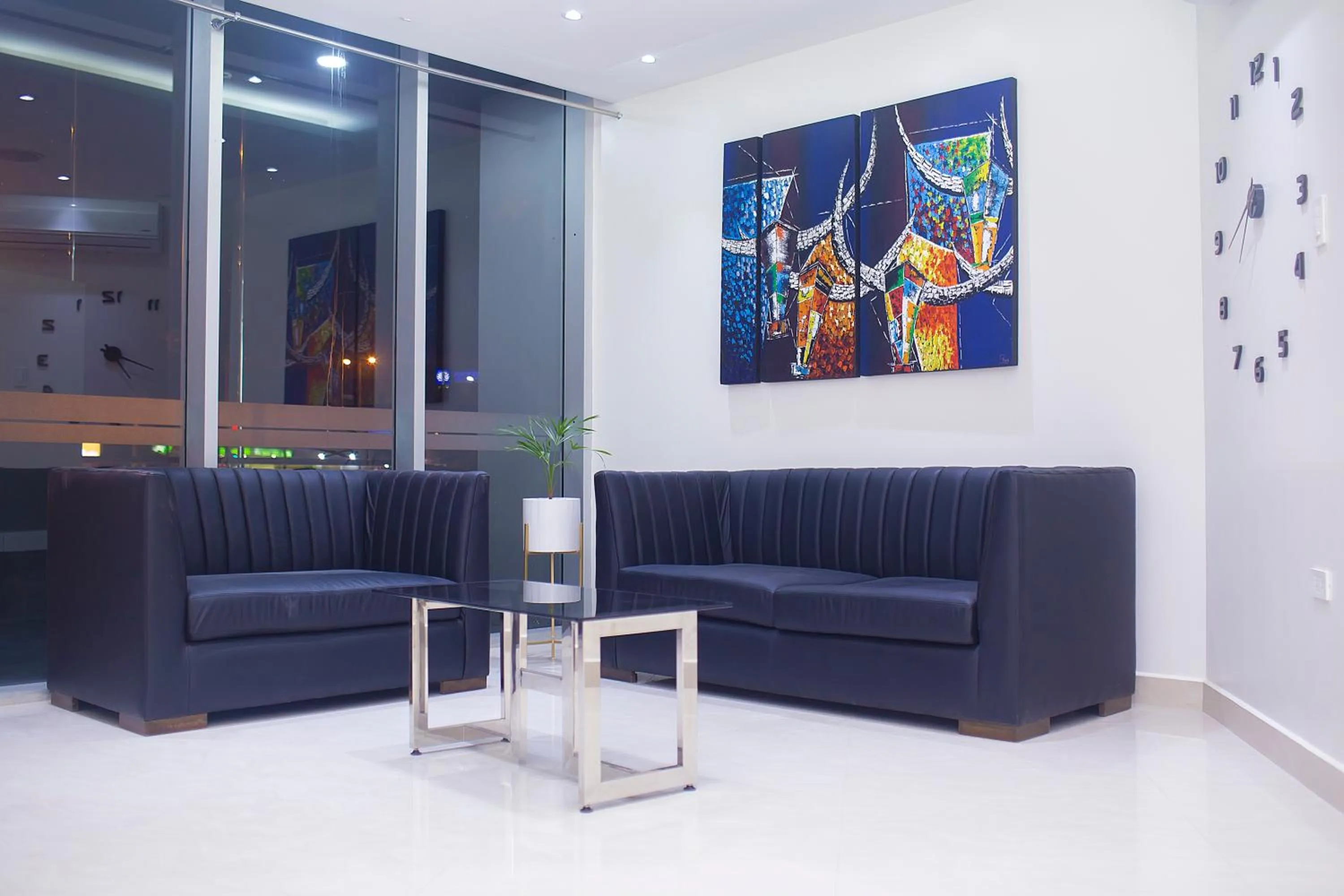 Living room in HOTEL OSHO