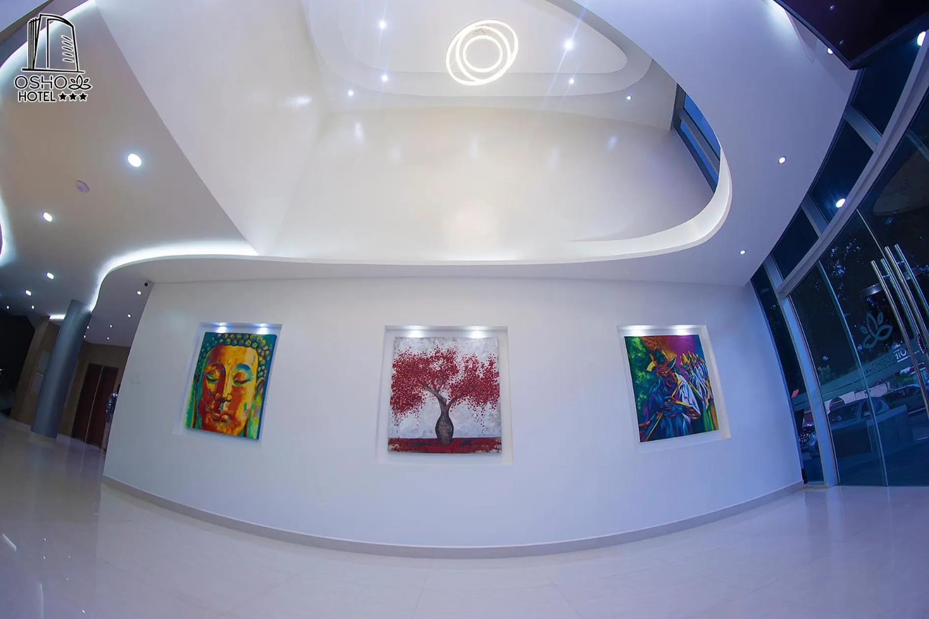 Lobby or reception in HOTEL OSHO