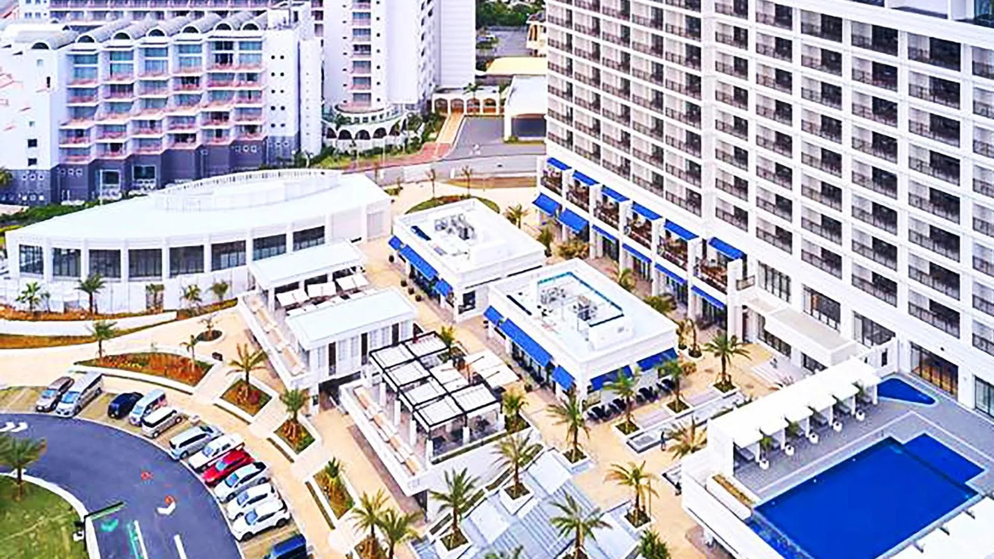 Area and facilities in la ohana～瀬底島～（2022年OPEN）