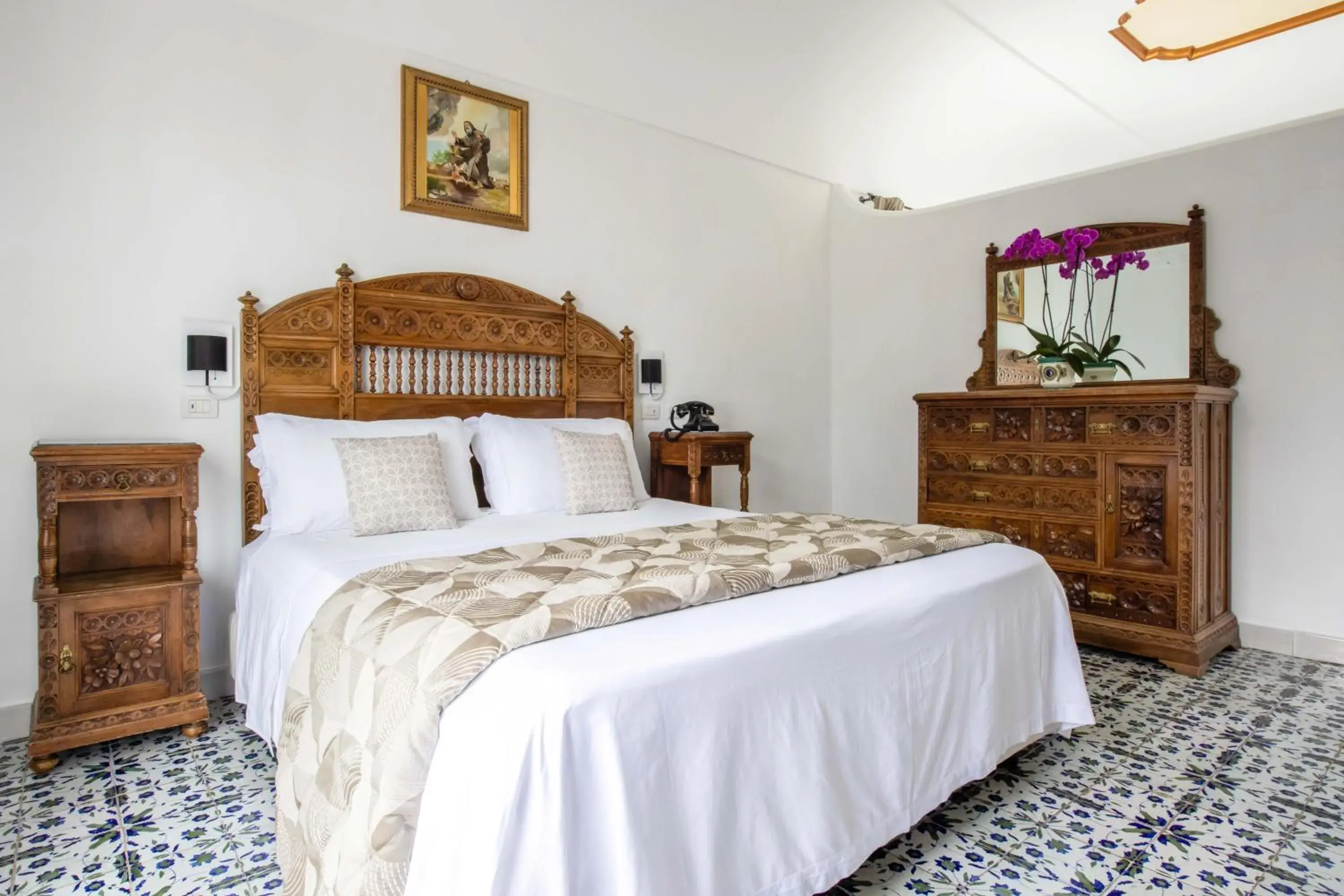 Bedroom in Oasi Olimpia Relais Bedroom in Oasi Olimpia Relais