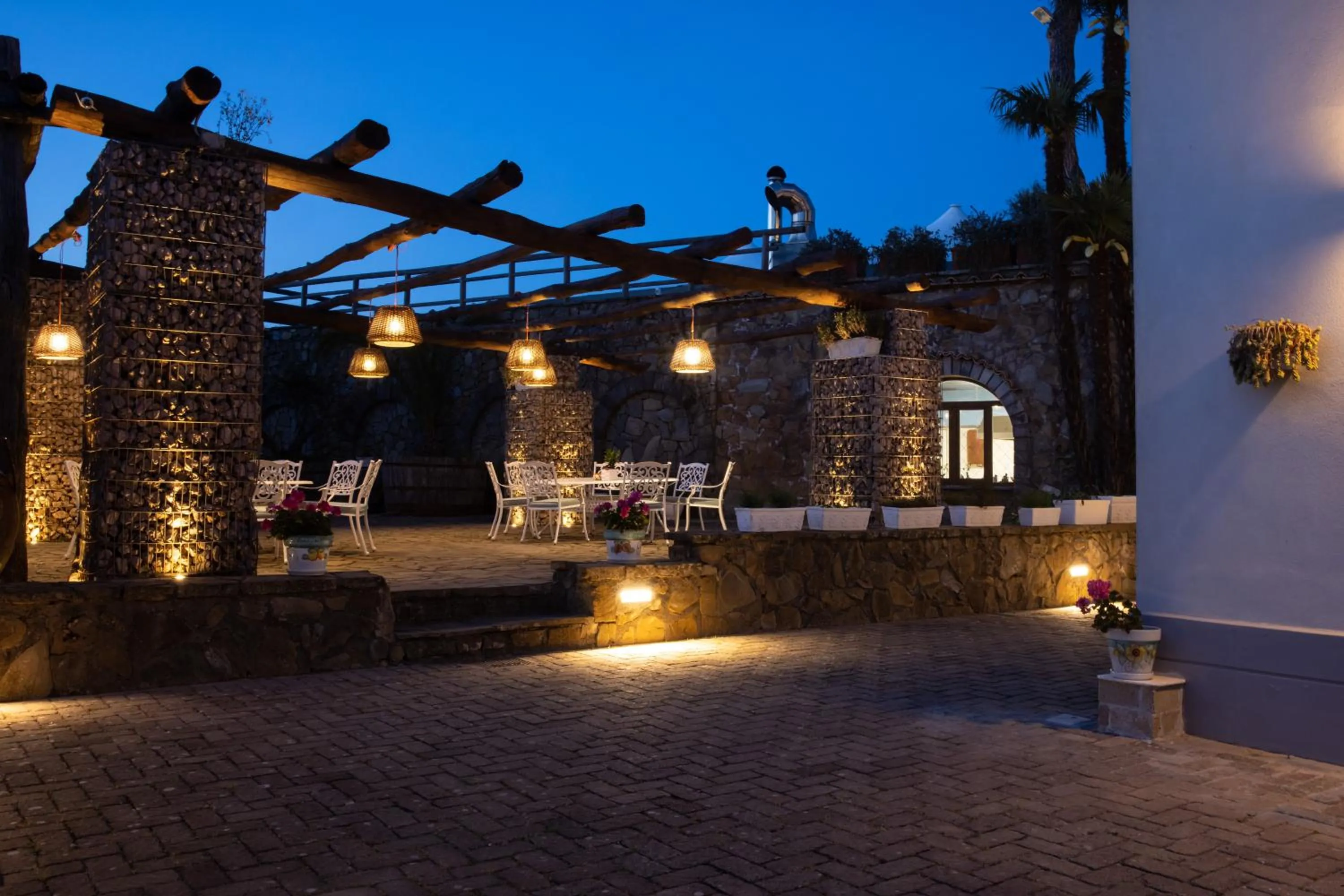 Patio in Oasi Olimpia Relais