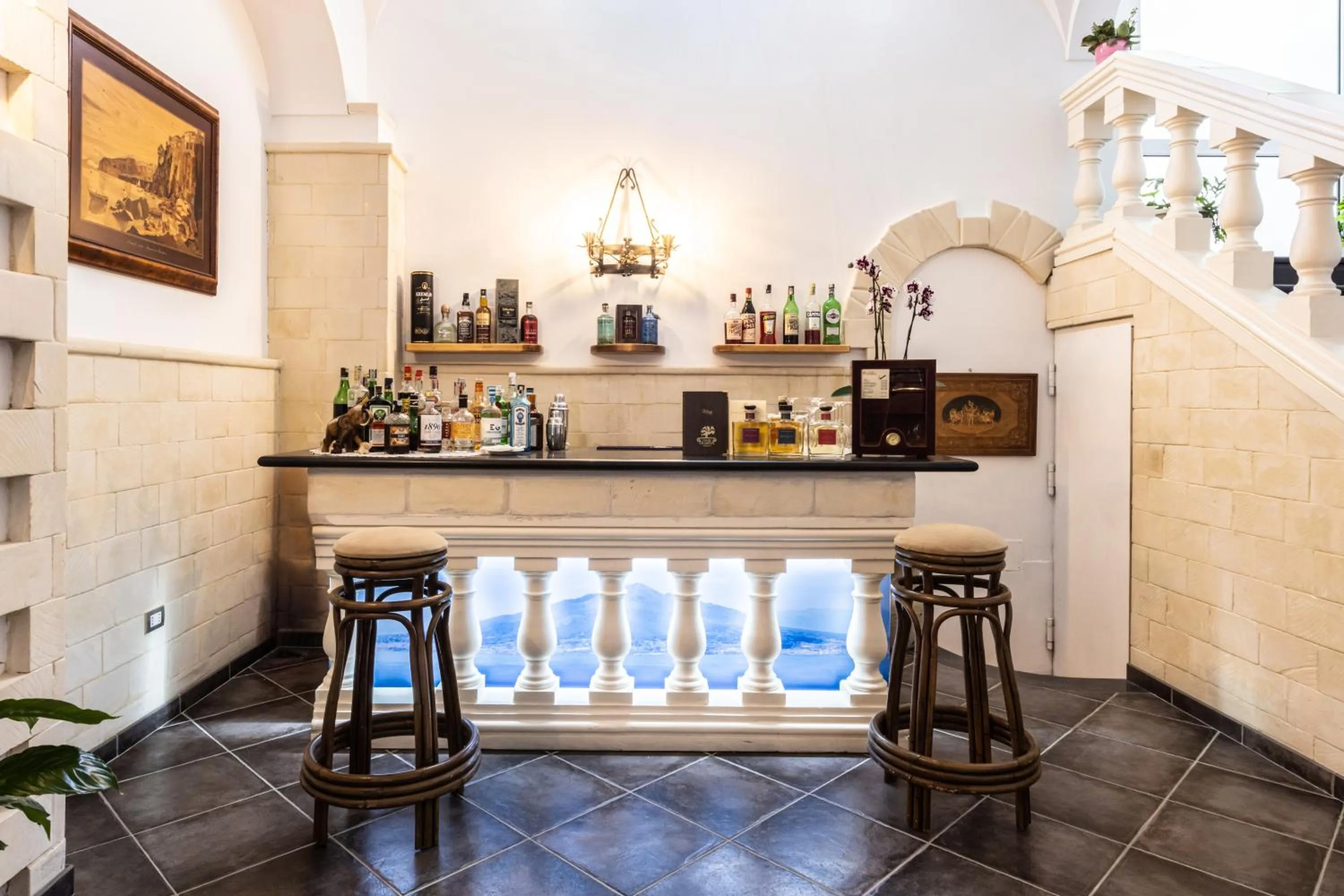 Lounge or bar in Oasi Olimpia Relais